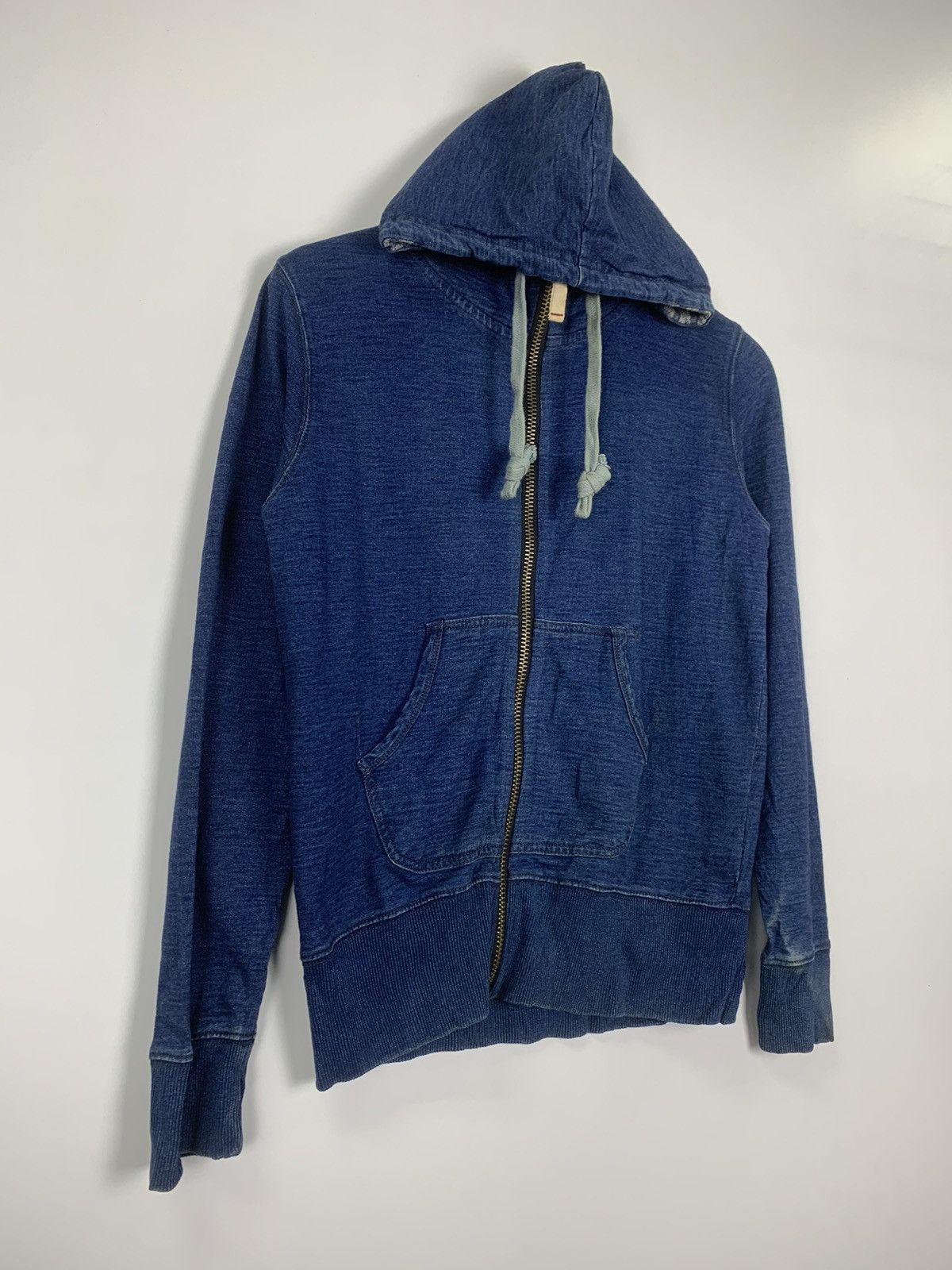Indigo Vintage Indigo Hoddies Size US S / EU 44-46 / 1 - 3 Thumbnail