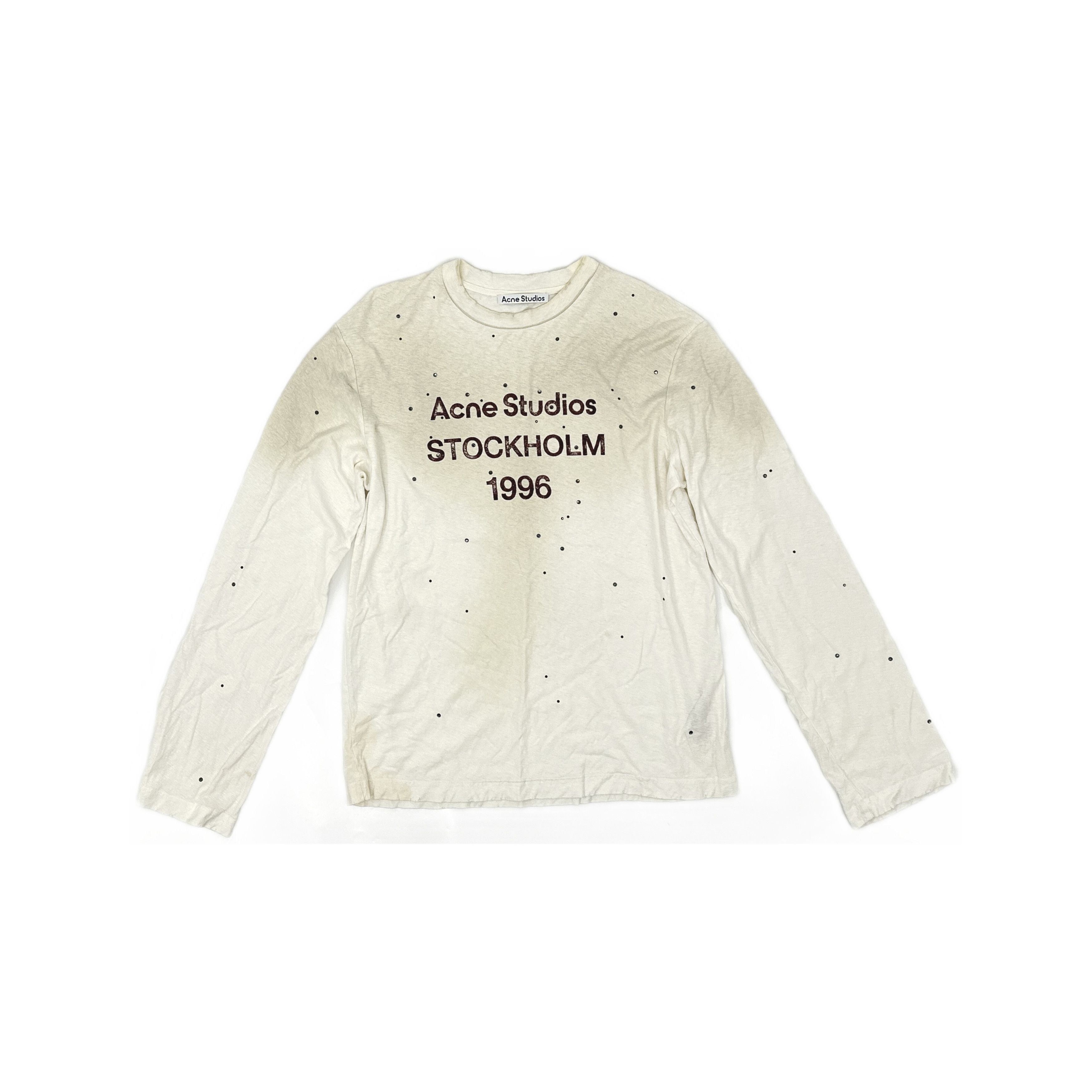 Acne Studios Acne Studios Stockholm 1996 Long sleeve T shirt size