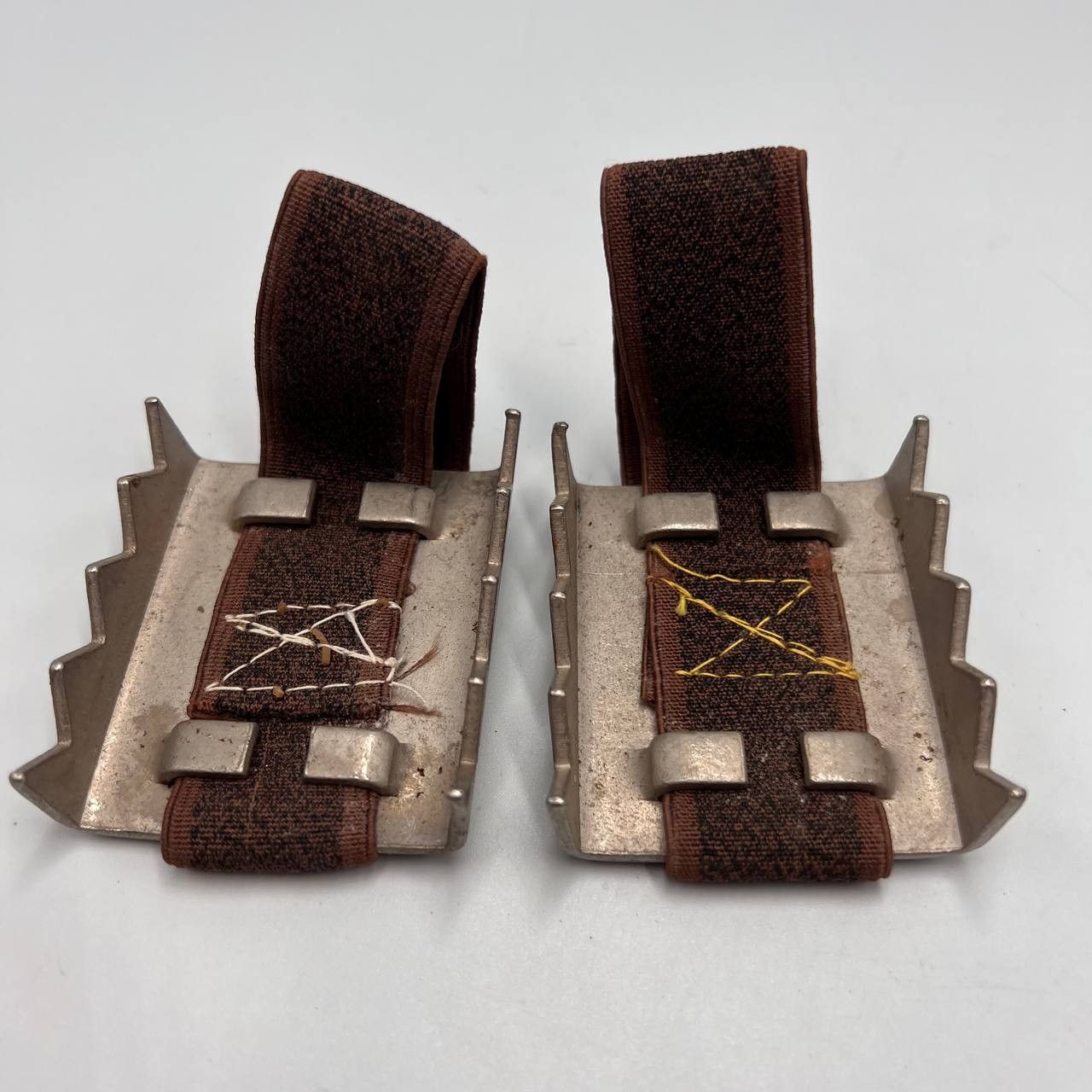 Vintage Vintage USSR Ice Cleats 1970s Metal Shoe Spikes NOS Grip Size ONE SIZE - 3 Thumbnail