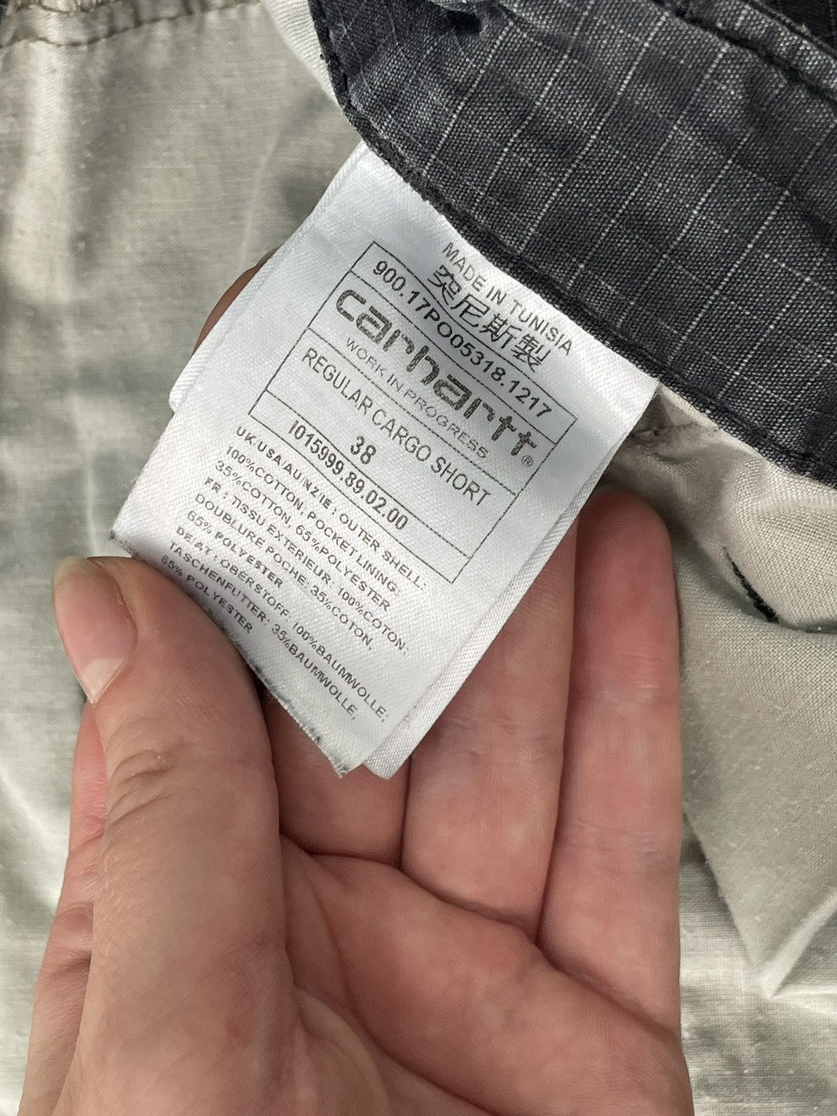 Carhartt Wip Cargo washed Carhartt shorts pants y2k Size US 38 / EU 54 - 6 Thumbnail