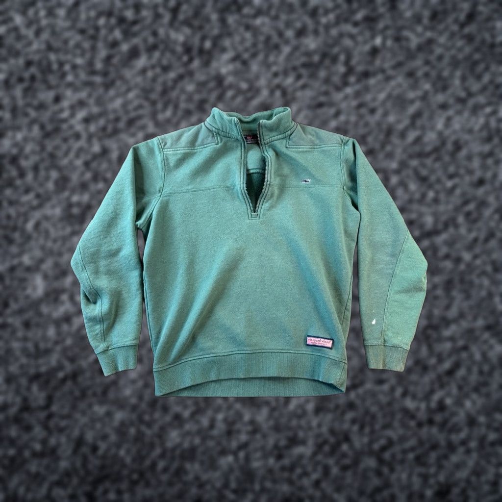 Vineyard Vines Vineyard Vines Jacket Mens Small Green Blue Whale Pullover Casual Size US S / EU 44-46 / 1 - 1 Thumbnail