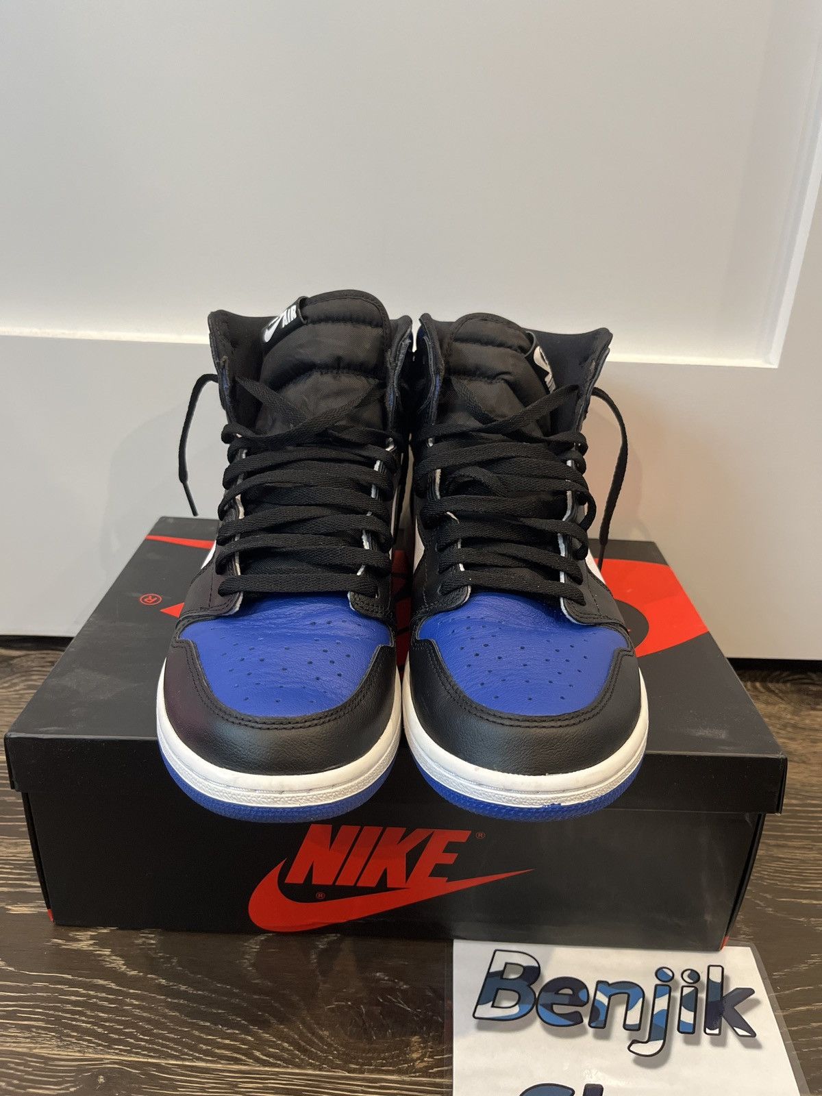Jordan Brand Jordan 1 Retro High Royal Toe Size US 12 / EU 45 - 11 Thumbnail