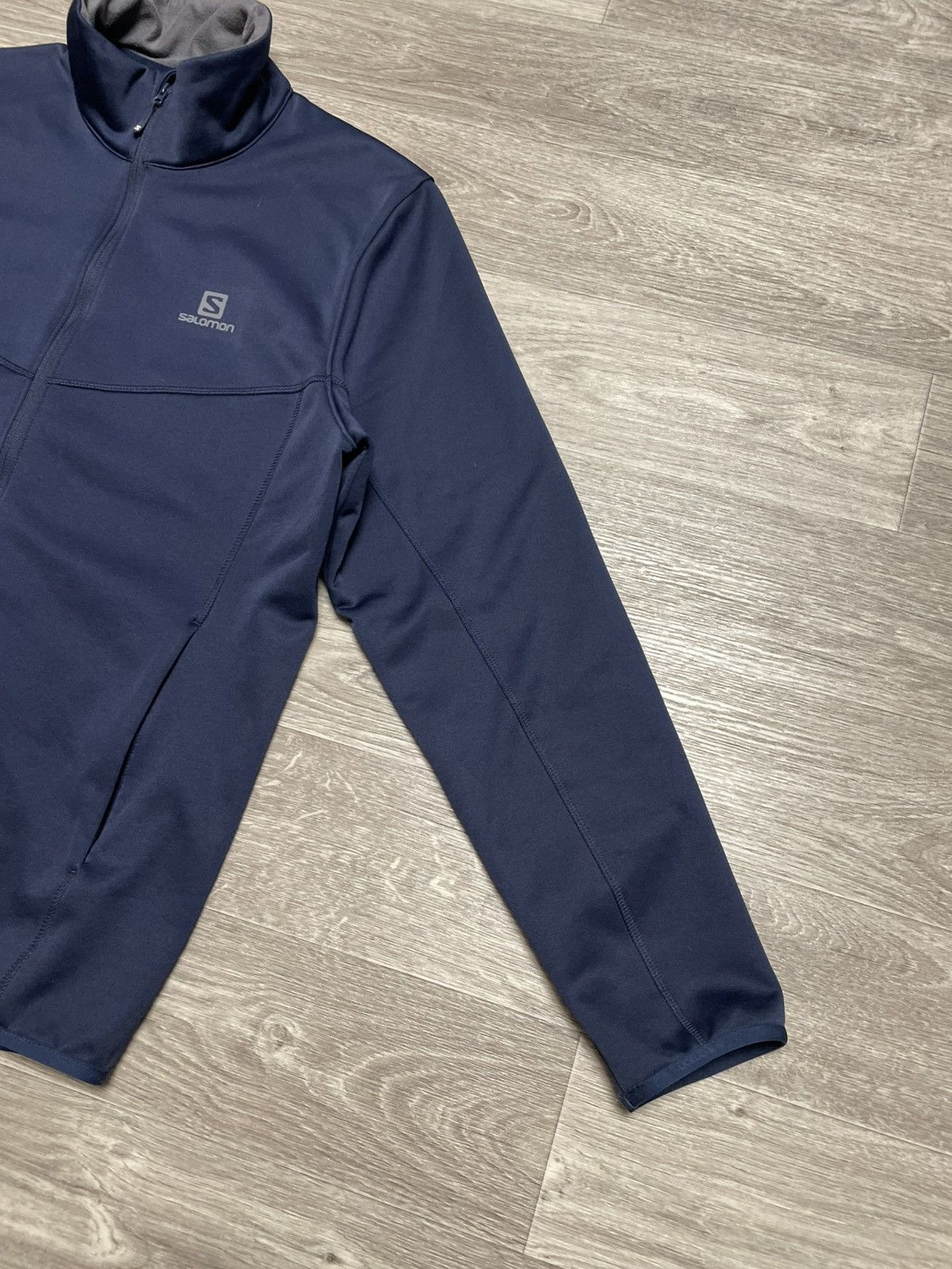 Salomon Vintage Salomon Blue Zip-Up Jacket Size US L / EU 52-54 / 3 - 5 Thumbnail