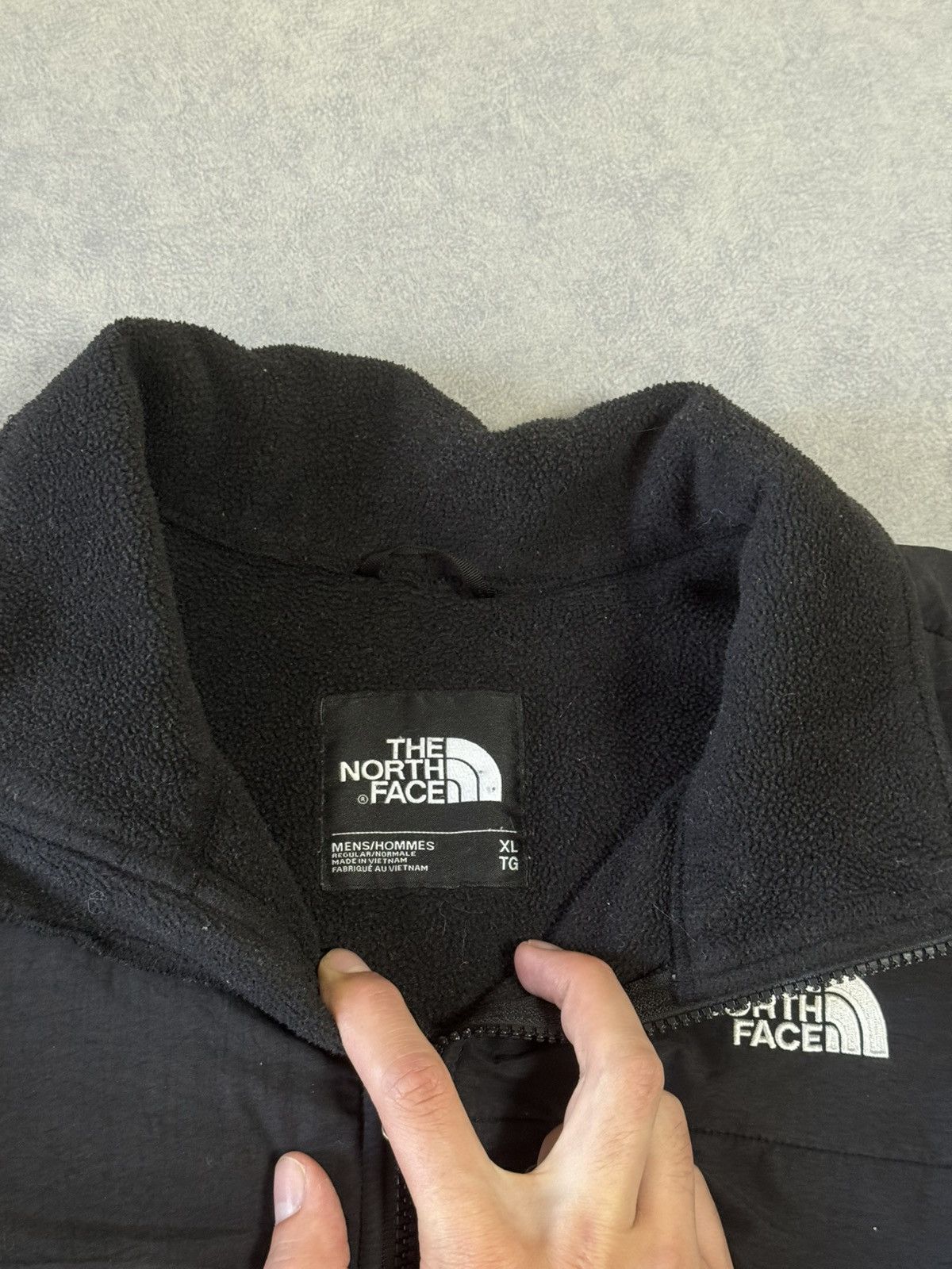 The North Face Vintage The North Face Polartec black fleece nylon size XL Size US XL / EU 56 / 4 - 8 Thumbnail