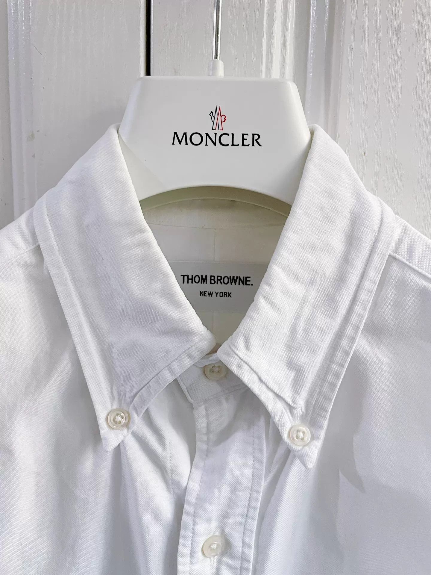 Thom Browne Thom Browne Classic Stripe Oxford Shirt Men's Size 2 Size US M / EU 48-50 / 2 - 3 Thumbnail
