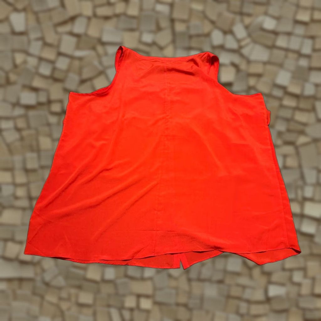 Old Navy Old Navy Tank Top Women's Plus Size 4X Orange Ruffle Tiered Tank Women Plus 4X Orange Ruffle Tiered Size XXL / US 16-18 / IT 52-54 - 1 Thumbnail