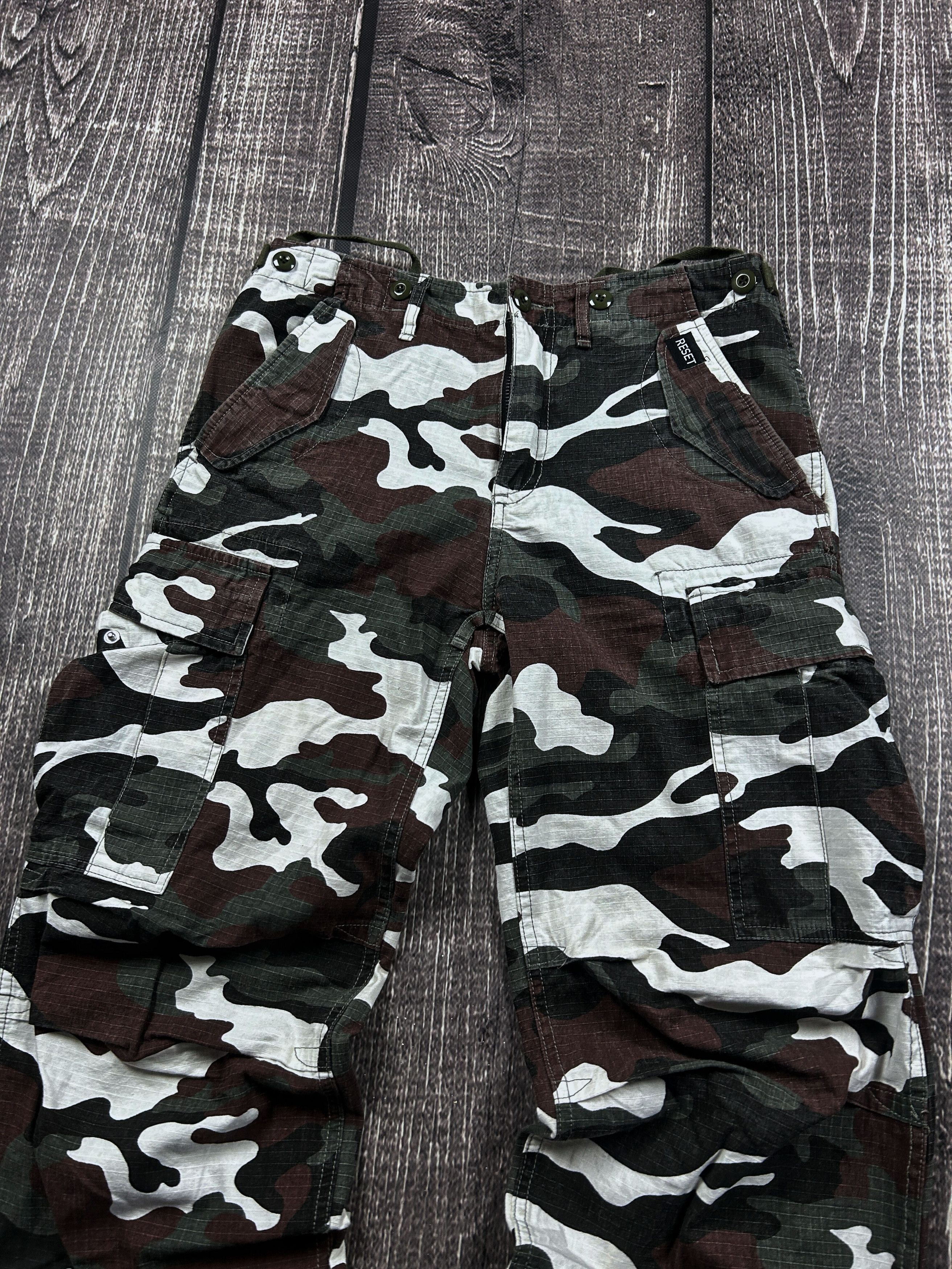 Japanese Brand Vintage Japanese Style Baggy Cargo Military Jeans 90s Y2K Size US 30 / EU 46 - 5 Thumbnail