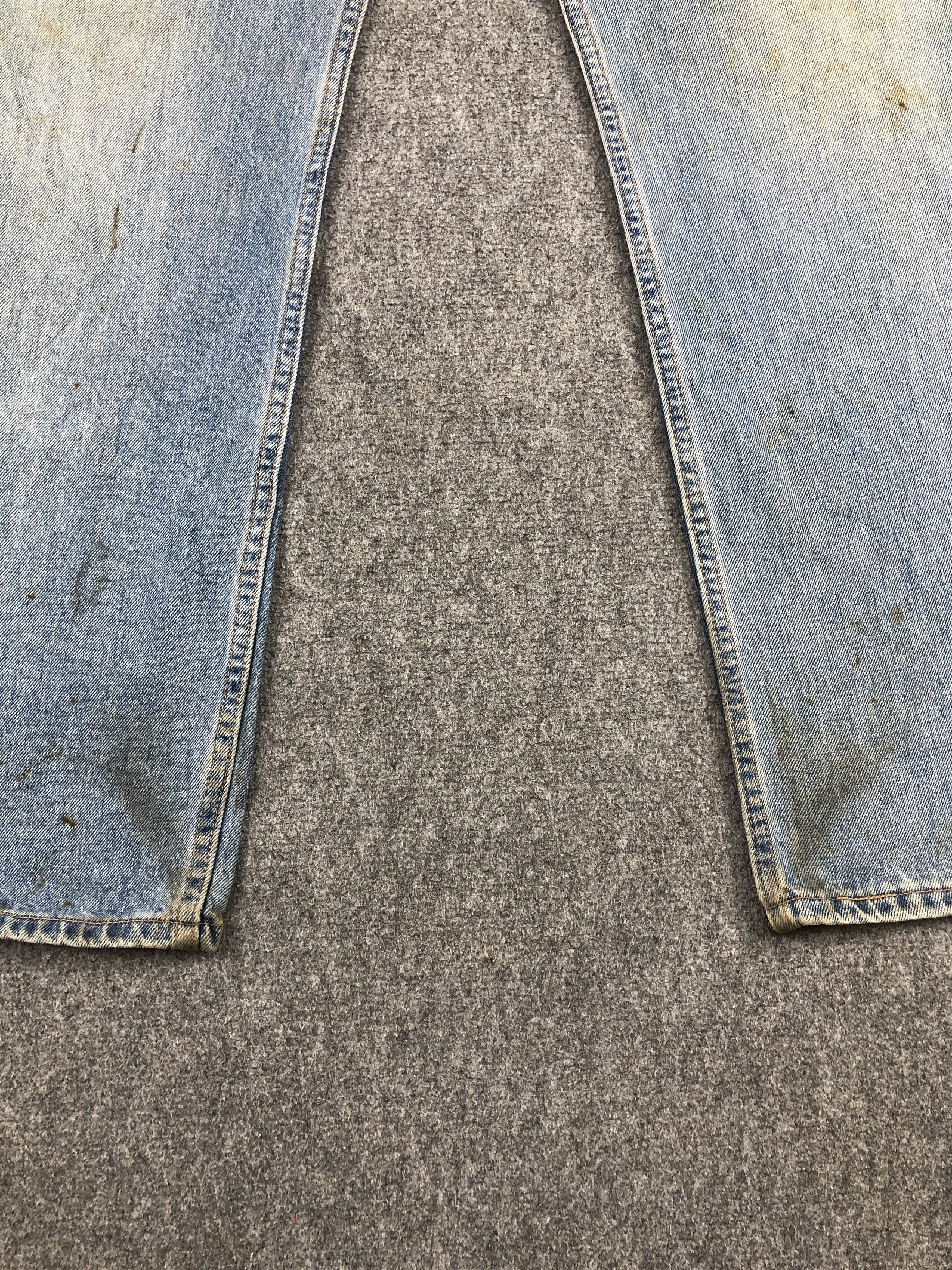 Levi's Vintage 90s Levi's 522 Superlow Loose Fit Jeans DP2238 Size US 31 - 12 Thumbnail