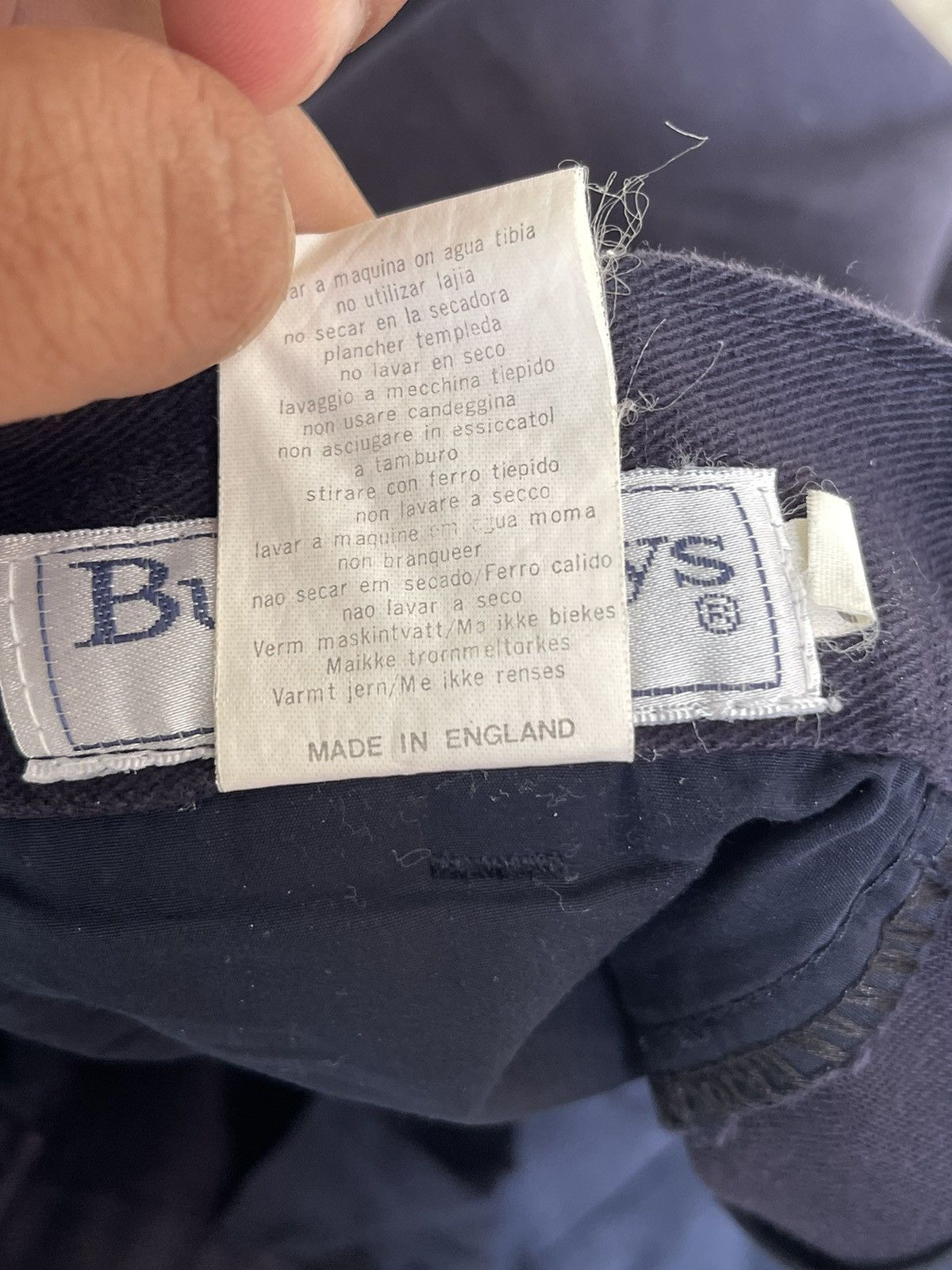 Burberry Burberrys Made in England Pants Size US 31 - 9 Thumbnail