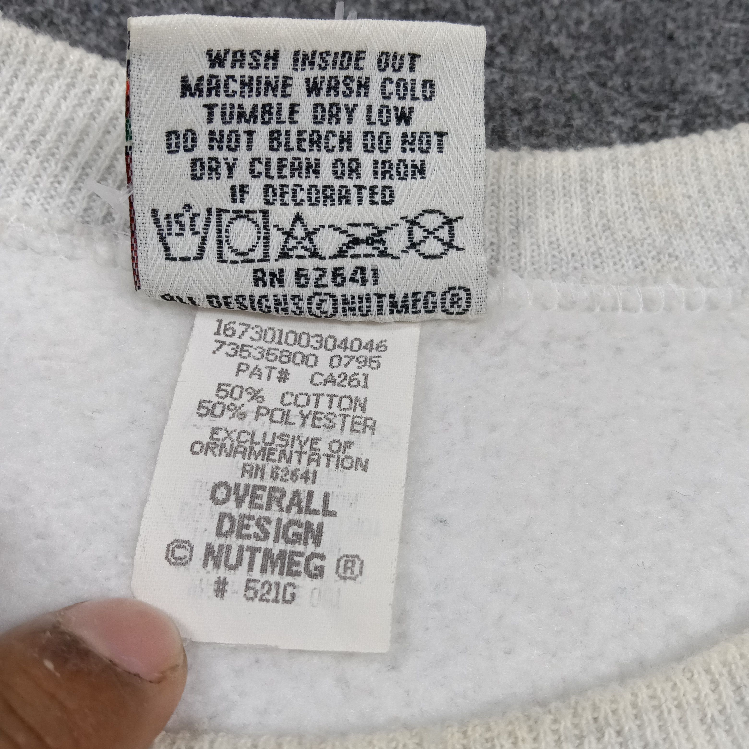 MLB Vintage 90's Nutmeg Dodgers Nomo Baseball Sweatshirt C282N14 Size US XL / EU 56 / 4 - 4 Thumbnail