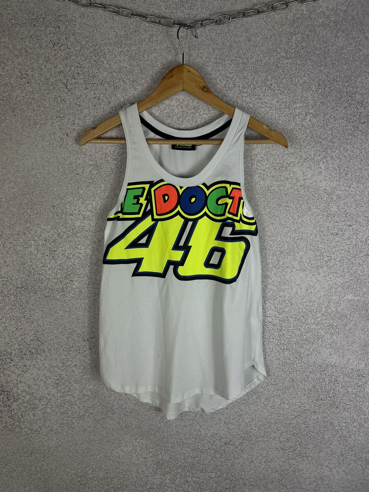 Formula 1 Vintage Valentino Rossi VR46 Tank Top Moto Racing Tee Size US S / EU 44-46 / 1 - 1 Thumbnail