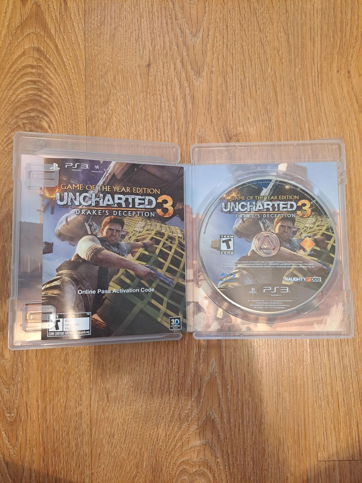 Sony Uncharted 3 Drakes Deception PS3 Game of the Year Edition Size ONE SIZE - 3 Thumbnail