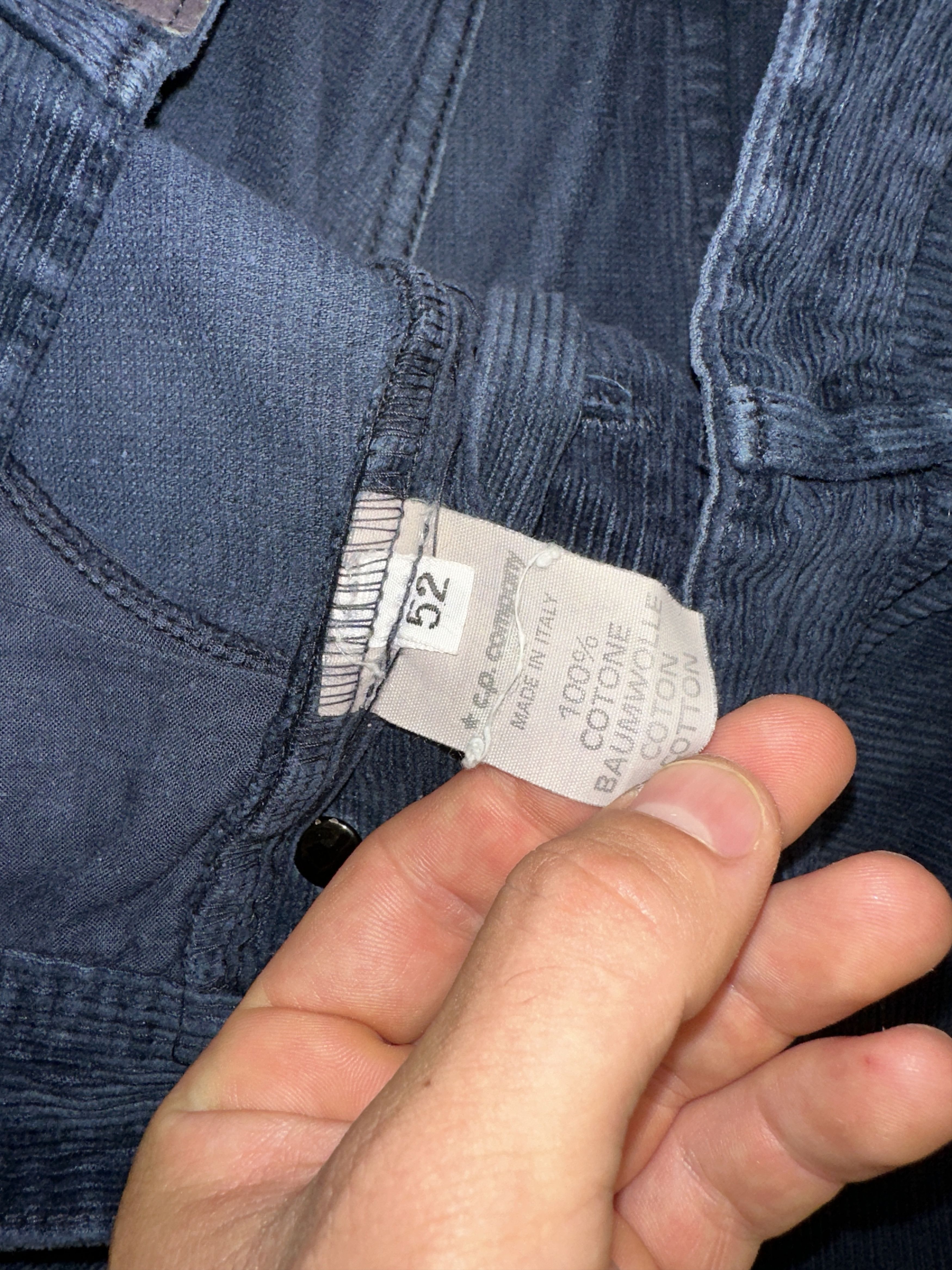 Stone Island Rare Stone Island Marina 1985 Corduroy Trousers Size 52 36 Size US 36 / EU 52 - 6 Thumbnail