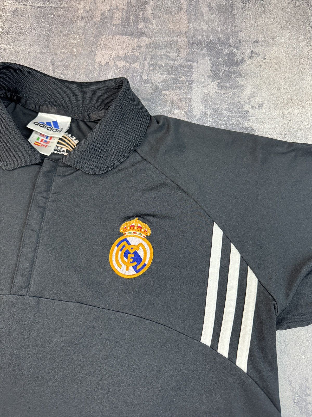 Adidas Real Madrid Adidas Football Shirt 2001 Vintage Soccer Jersey Size US L / EU 52-54 / 3 - 3 Thumbnail