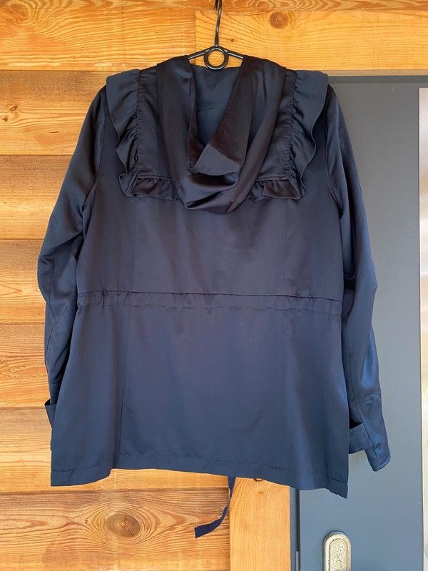 Joie Lightweight Jacket with Ruffles and Hood Size L / US 10 / IT 46 - 5 Thumbnail