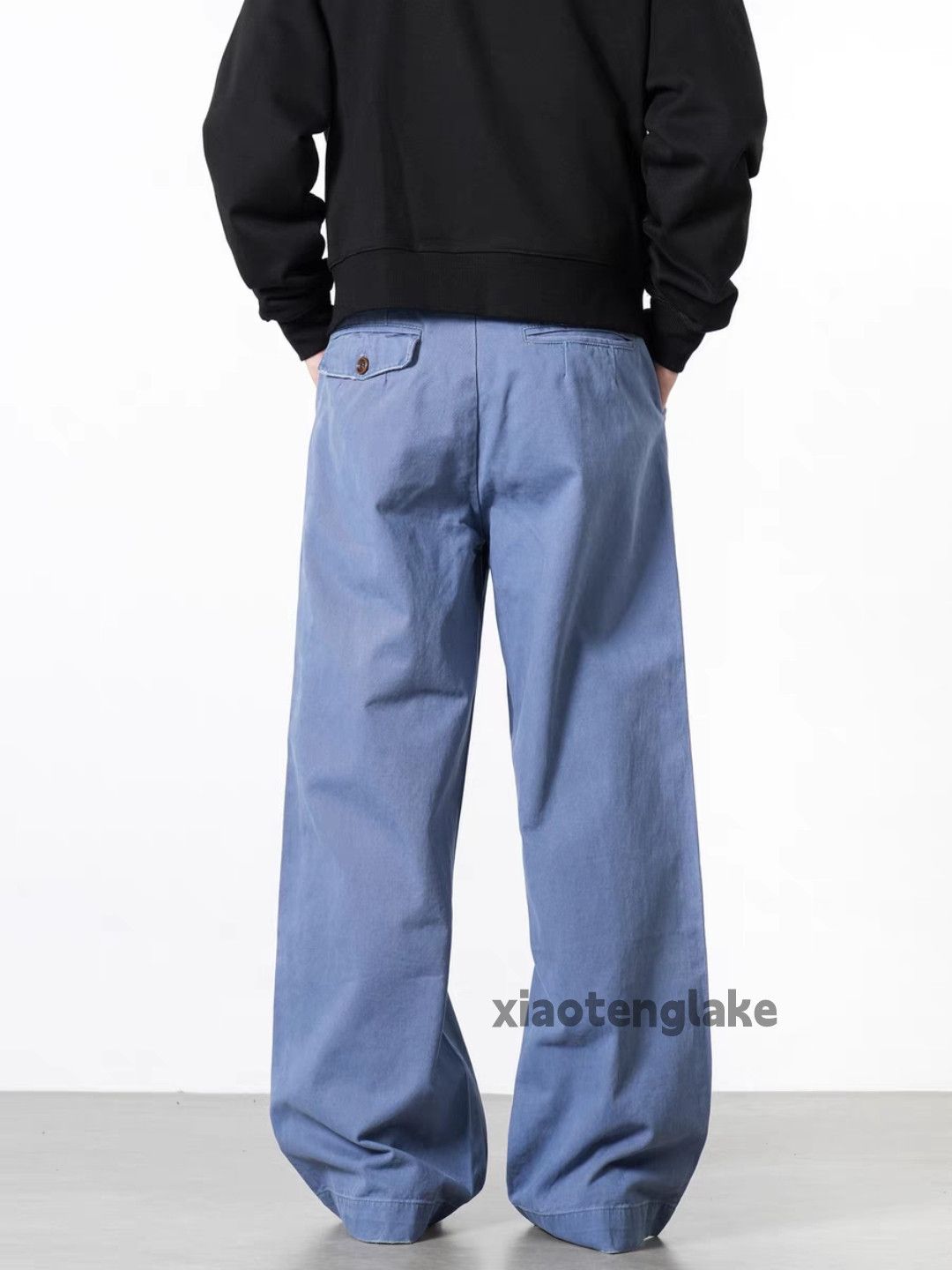 Designer × Japanese Brand × Vintage Washed faded pleated yuppie cargo cleanfit work pants Size US 28 / EU 44 - 5 Thumbnail
