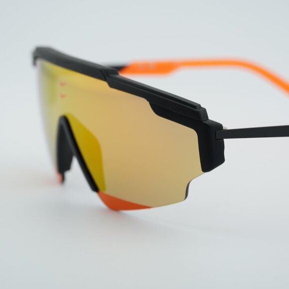 Nike NIKE MARQUEE EDGE 24 E EV24027 008 Sunglasses Black Shield Size ONE SIZE - 7 Thumbnail