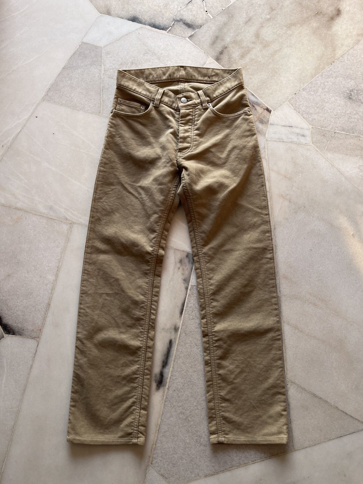 90s Helmut Lang Moleskin Jeans
