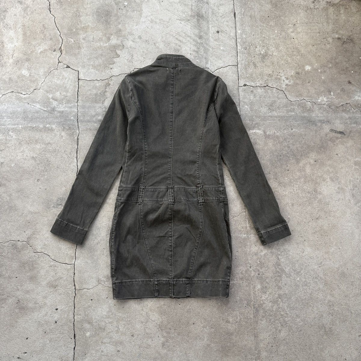 Diesel Diesel Grey Slim Avant Garde Coat Size M / US 6-8 / IT 42-44 - 2 Thumbnail