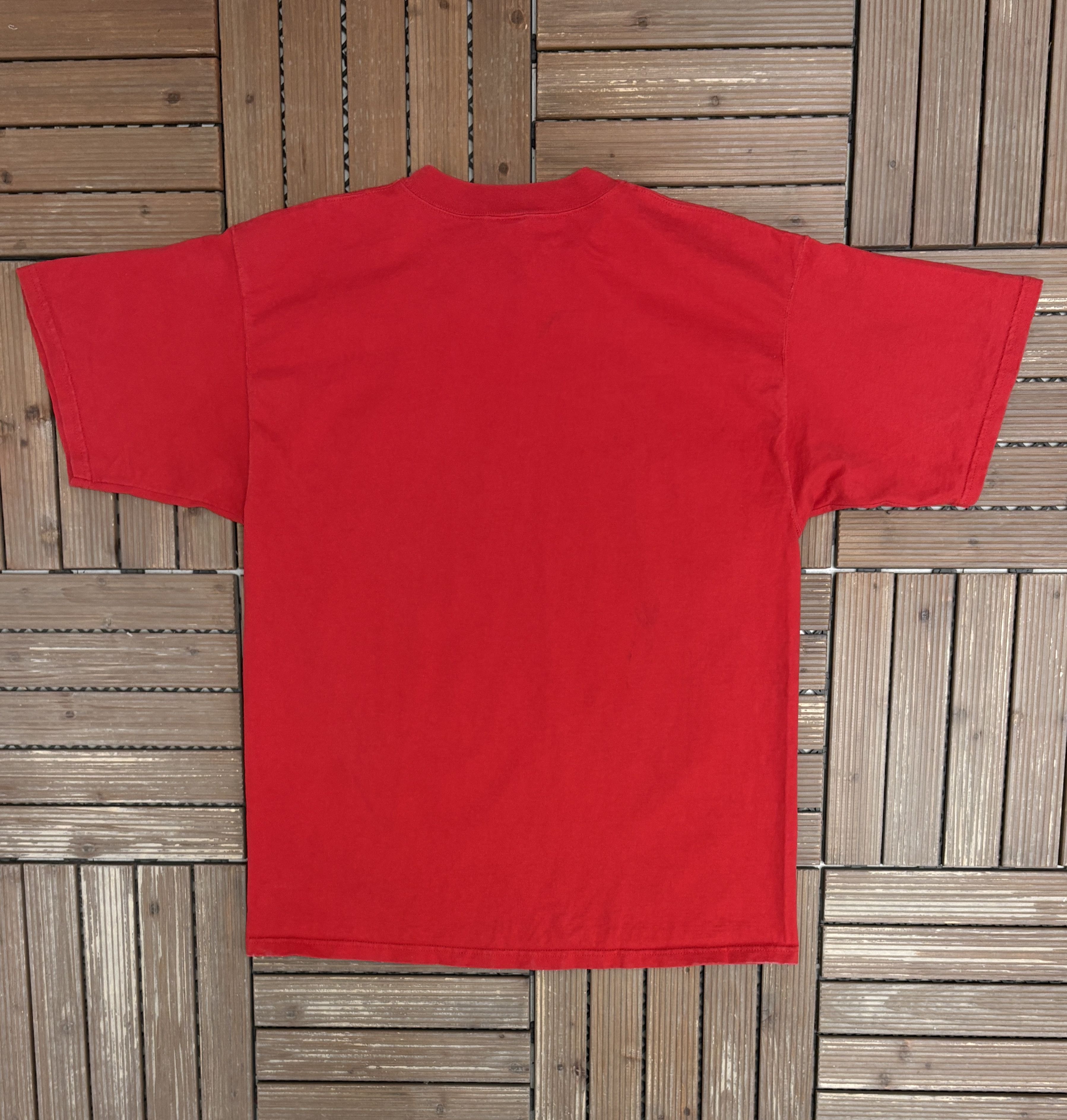 Vintage University of Wisconsin Badgers Vintage Red T-Shirt Tee Size US L / EU 52-54 / 3 - 4 Thumbnail
