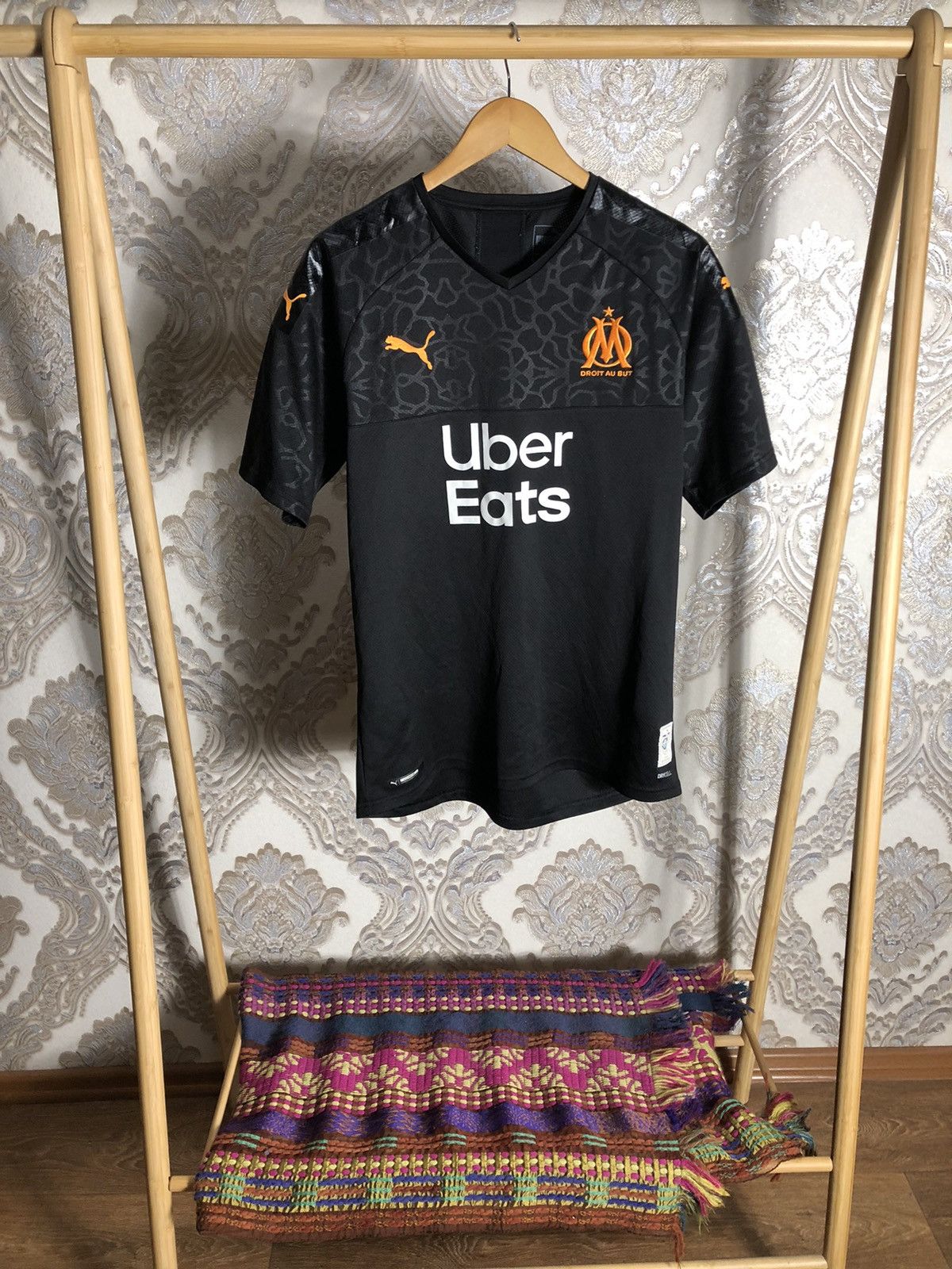 Puma VINTAGE PUMA FC OLYMPIQUE MARSEILLE FRANCE SOCCER JERSEY Y2K Size US L / EU 52-54 / 3 - 1 Thumbnail