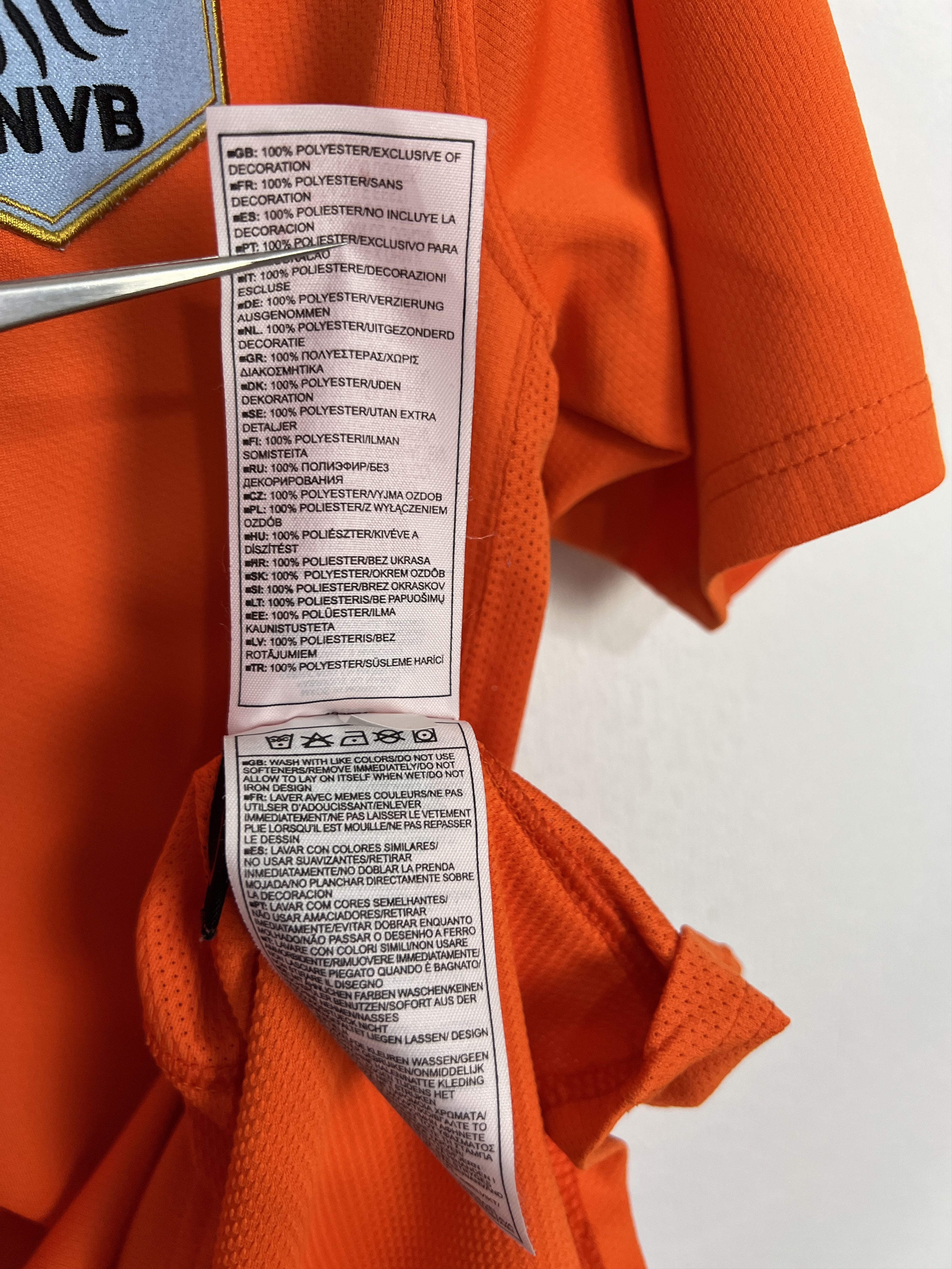 Nike Netherlands Home football shirt 2006 Soccer Nike Holland Size US S / EU 44-46 / 1 - 9 Thumbnail