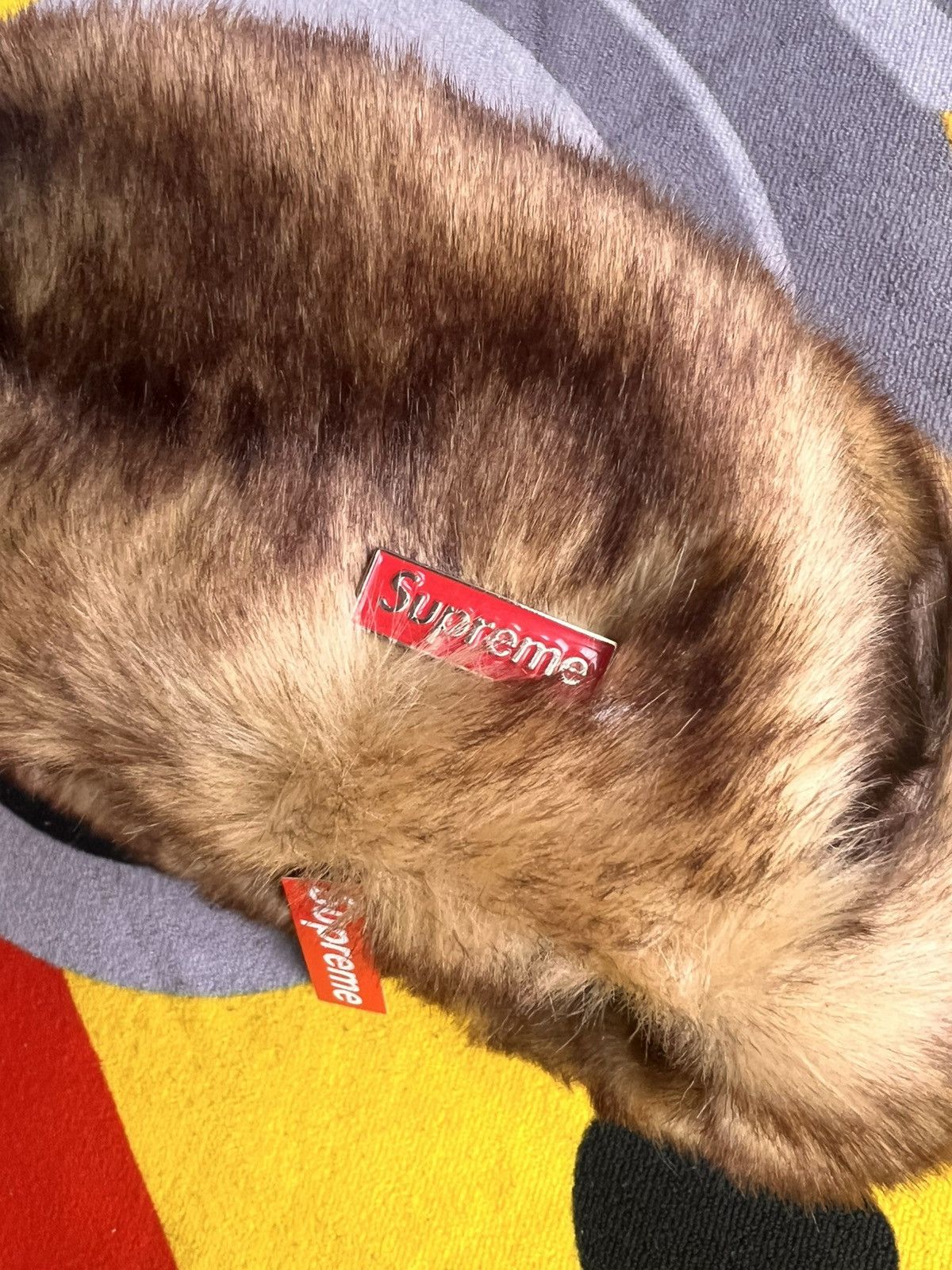 Supreme Supreme Ushanka Hat Brown cap russia faux fur earflap beanie Size ONE SIZE - 3 Thumbnail