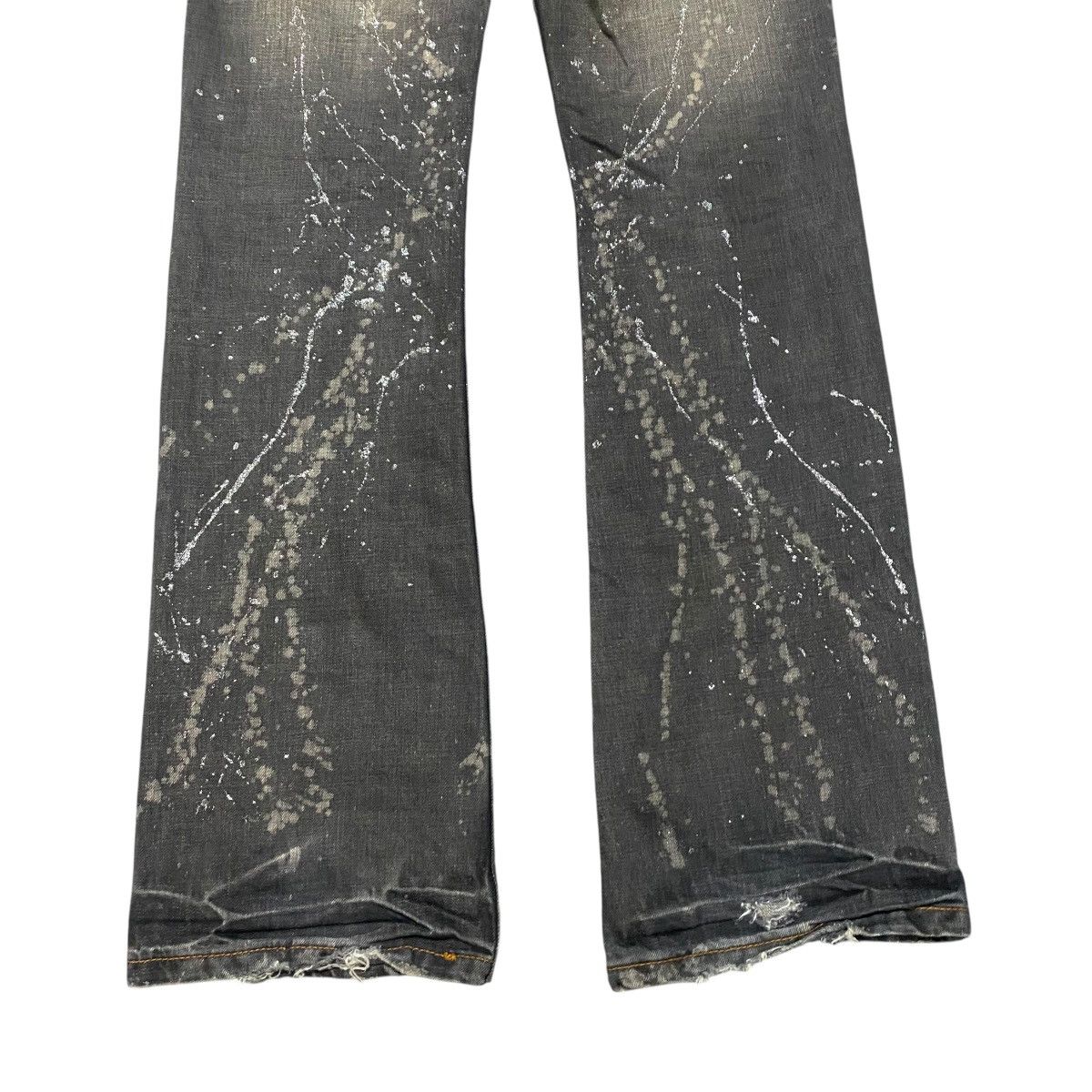 Tornado Mart Xfrm Denim Super Flare Painter Jeans Distressed Size US 30 / EU 46 - 13 Thumbnail