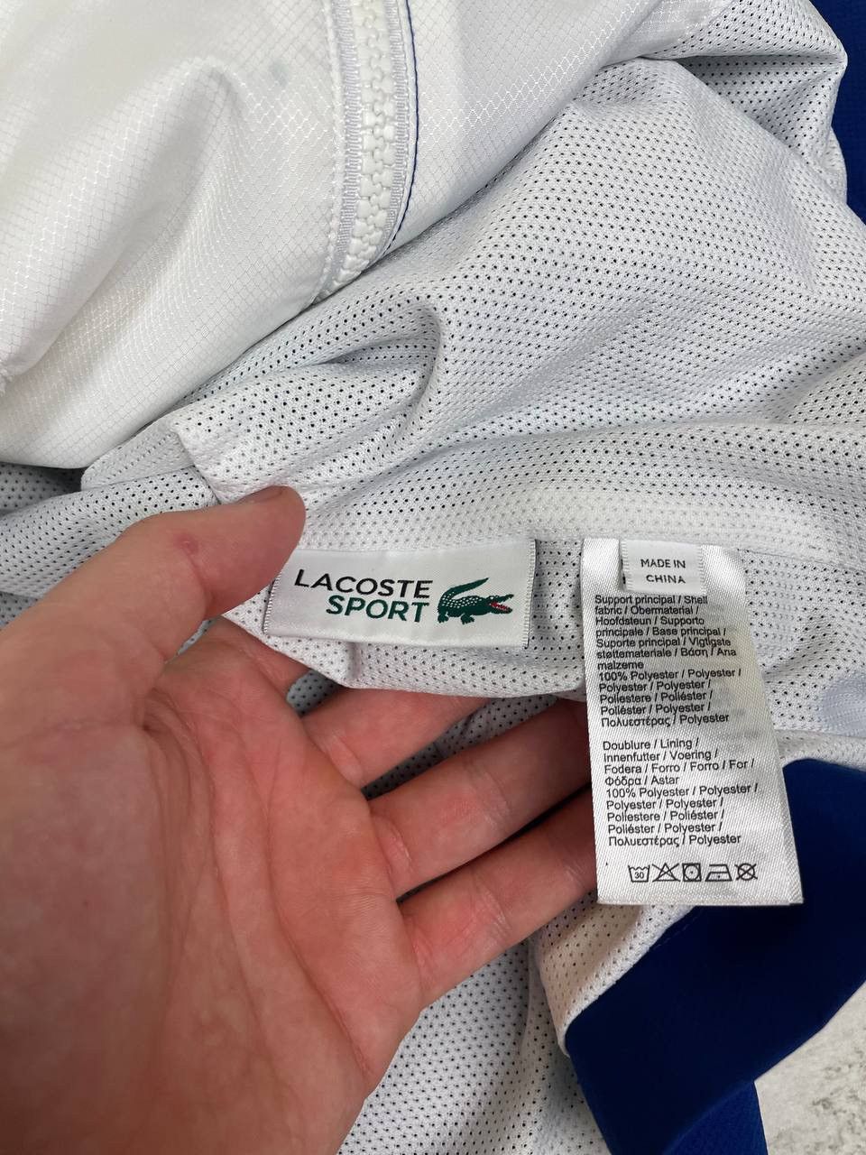 Lacoste Lacoste Sport Nylon Track Jacket Size US XL / EU 56 / 4 - 9 Thumbnail