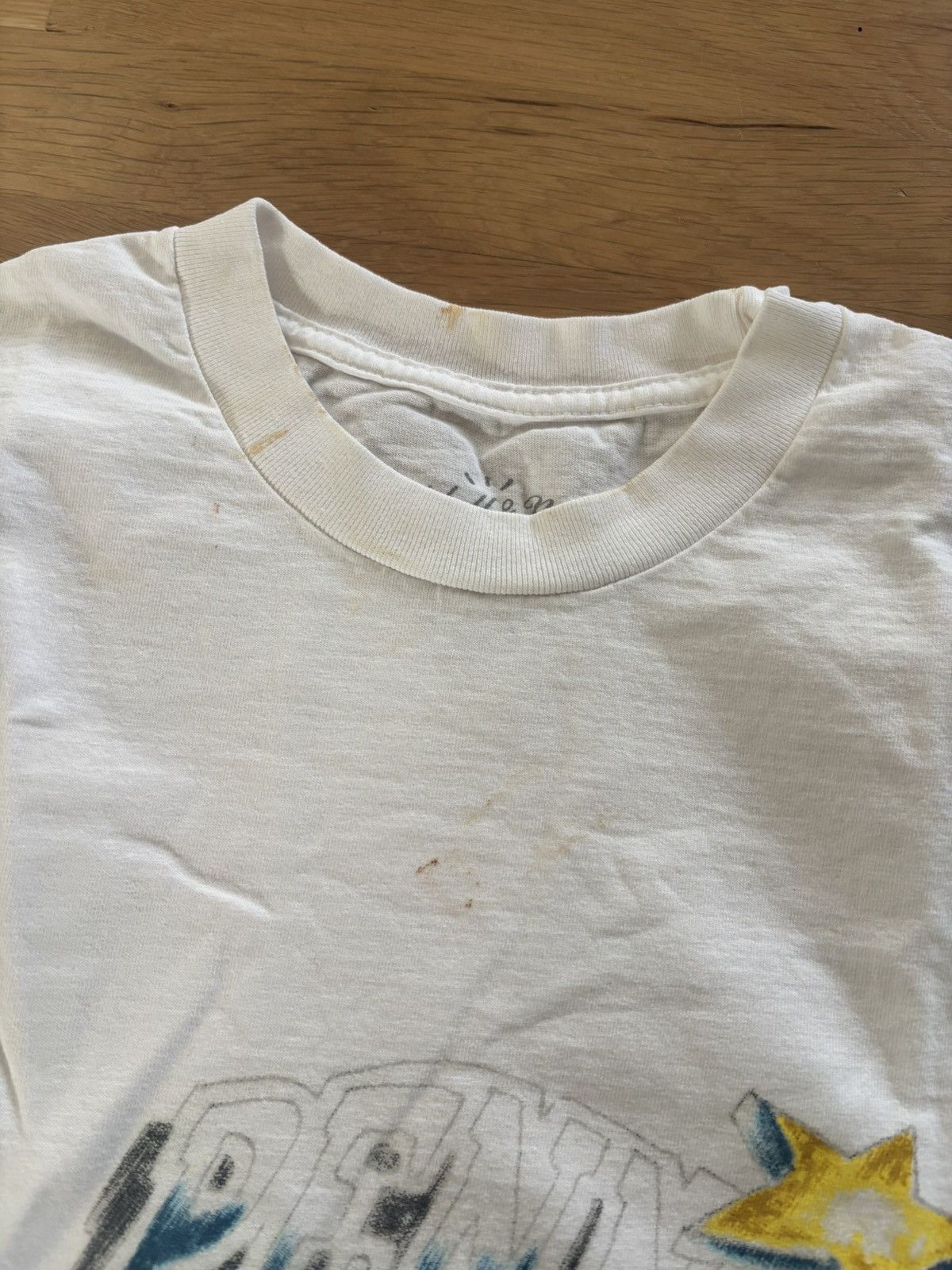 Mitchell & Ness × Travis Scott Travis Scott Michell & Ness Penn State Handdrawn Tee Size US M / EU 48-50 / 2 - 4 Thumbnail