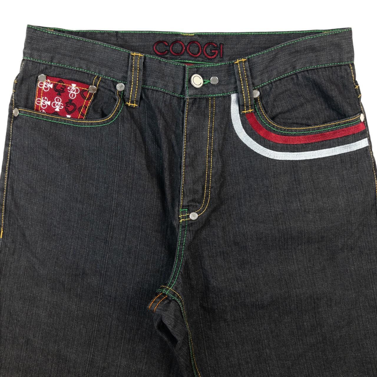 Coogi Vintage Coogi Playing Card Embroidered Jeans Size W36 Size US 36 / EU 52 - 4 Thumbnail