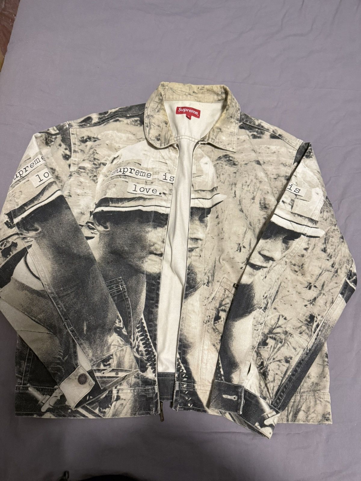 Supreme FW19 Supreme Is Love - The Smiths - Denim Jacket | Grailed