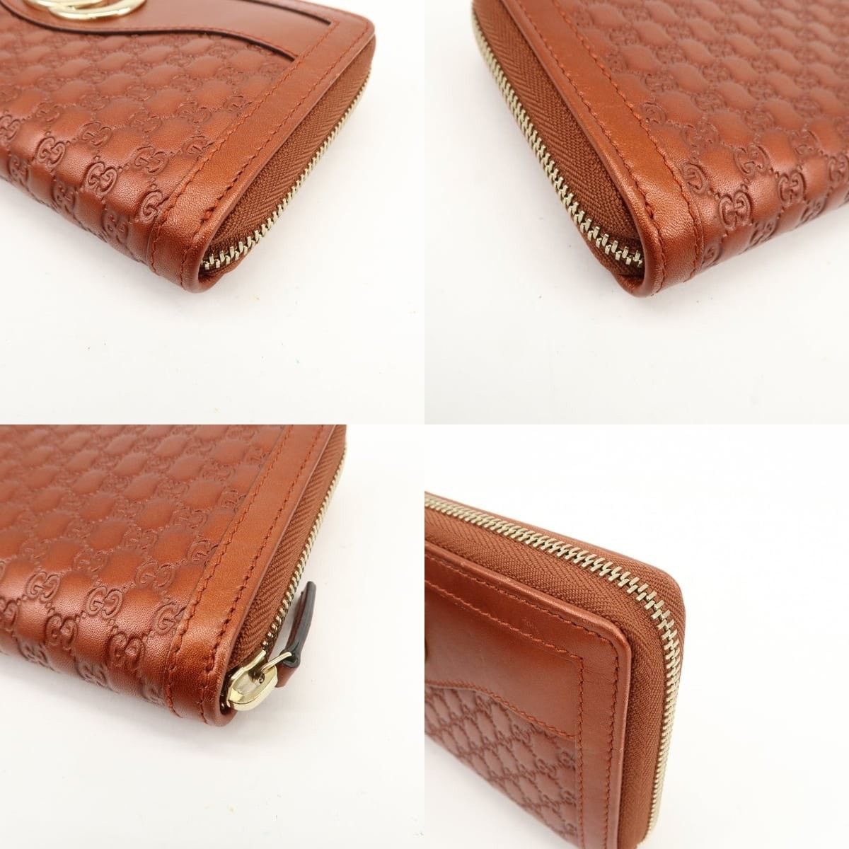 Gucci Gucci Sukey Interlocking G Microguccissima Calfskin Wallet Size ONE SIZE - 4 Thumbnail