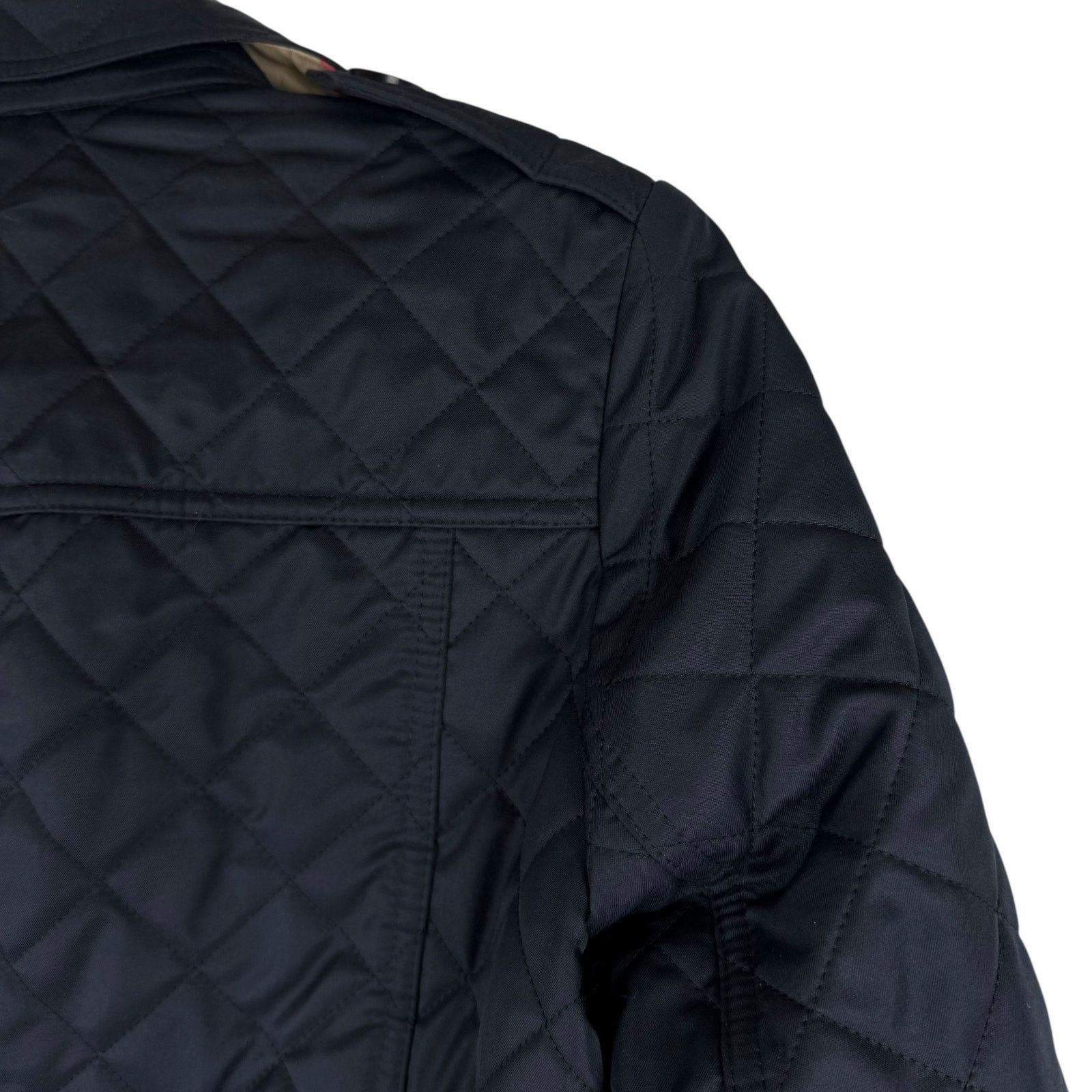 Burberry Burberry Ashurst Diamond Quilted Jacket Dark Blue Size XS Size XS / US 0-2 / IT 36-38 - 10 Thumbnail