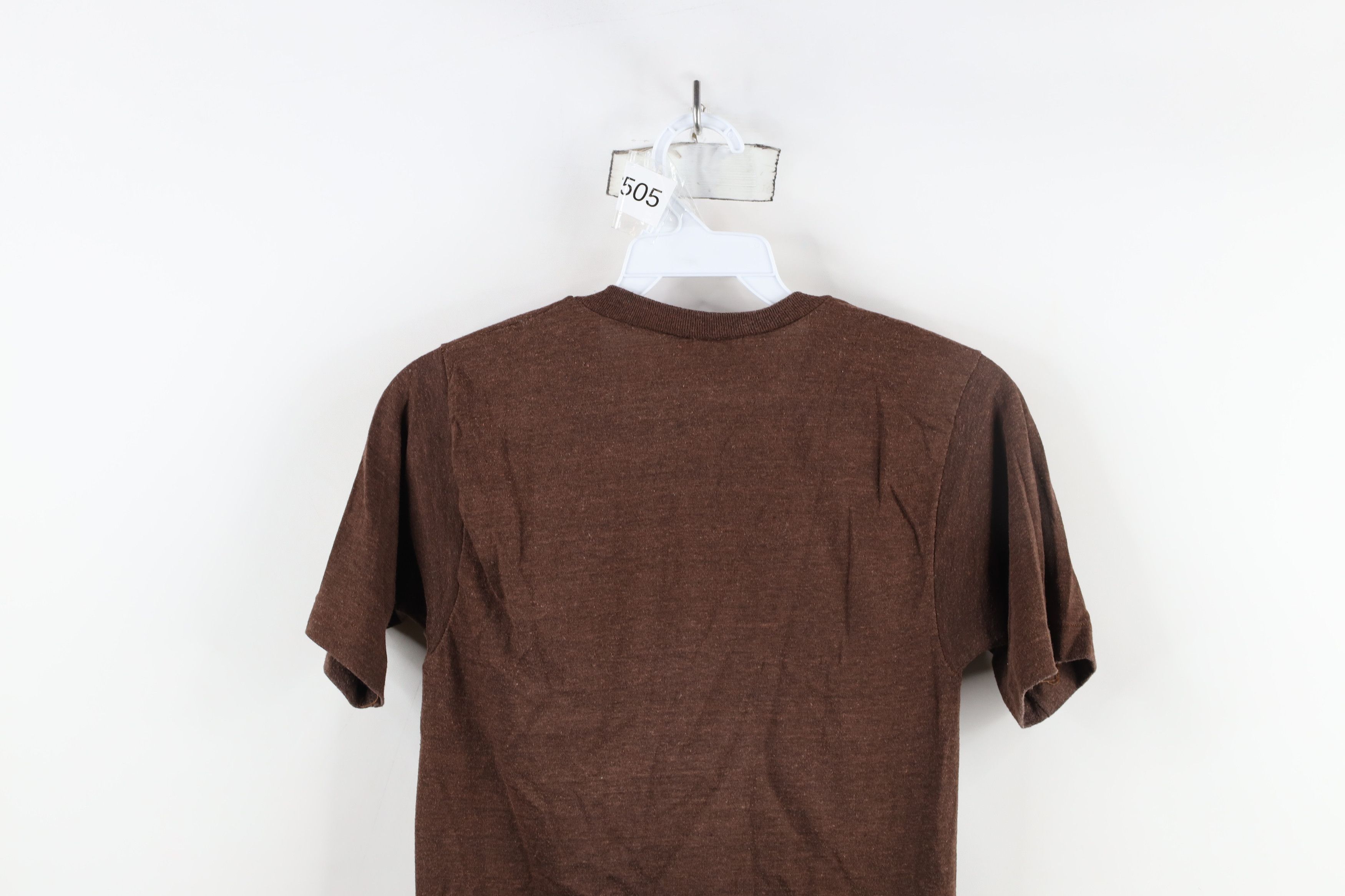 Vintage Vintage 70s Tony Packos Cafe Toledo Ohio T-Shirt Brown USA Size M / US 6-8 / IT 42-44 - 11 Thumbnail