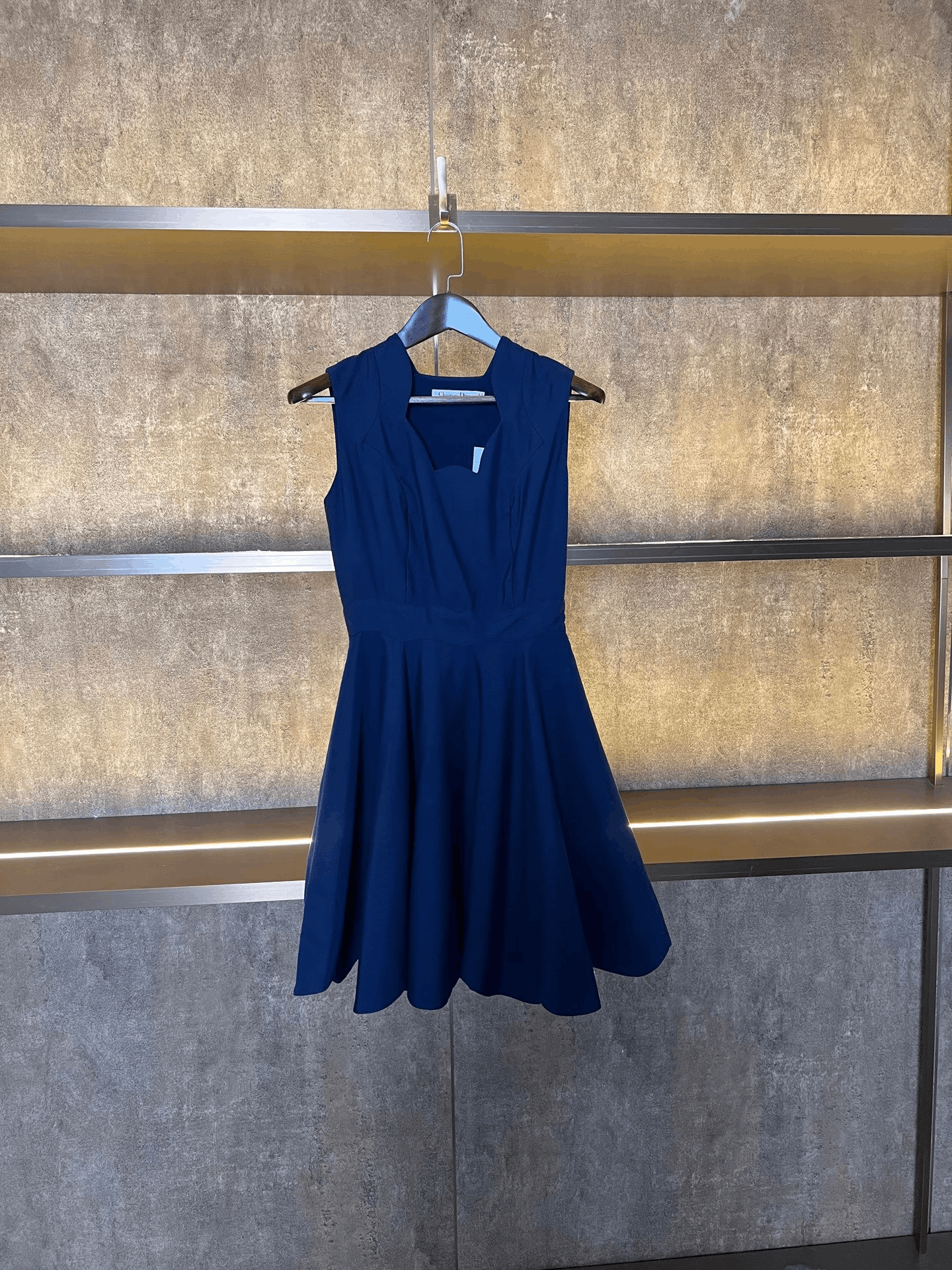 Dior Dior Blue Sleeveless Dress Size XS / US 0-2 / IT 36-38 - 1 Thumbnail