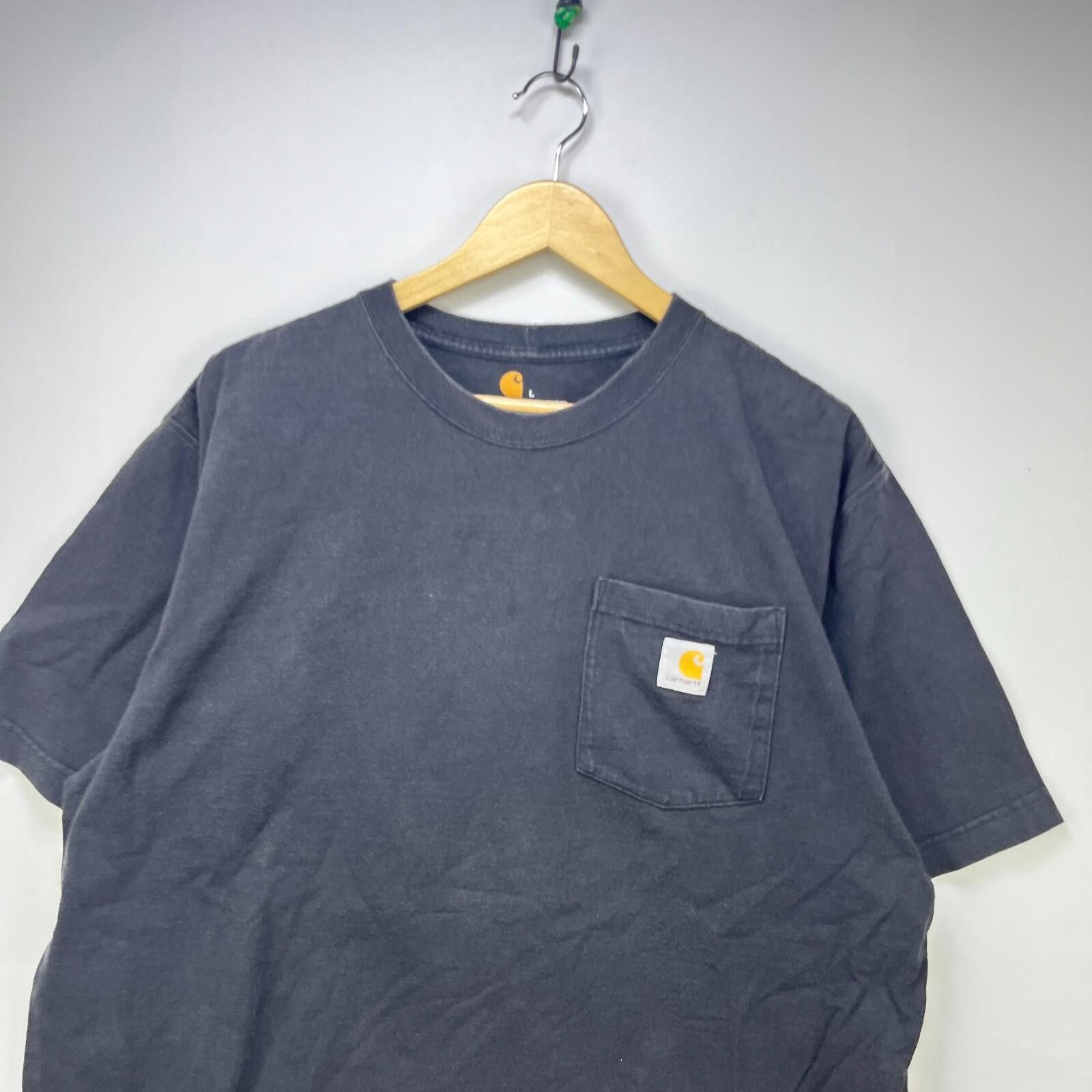 Carhartt Vintage Carhartt Sun Faded Black Pocket T-Shirt Large Size US L / EU 52-54 / 3 - 2 Thumbnail