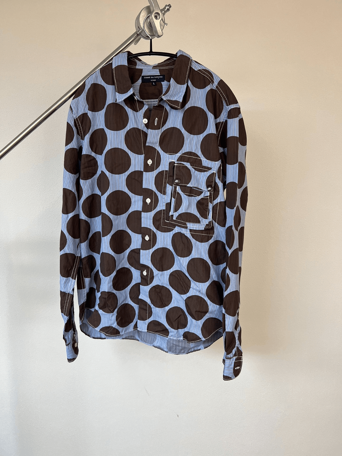 Comme des Garcons Homme polka dot shirt