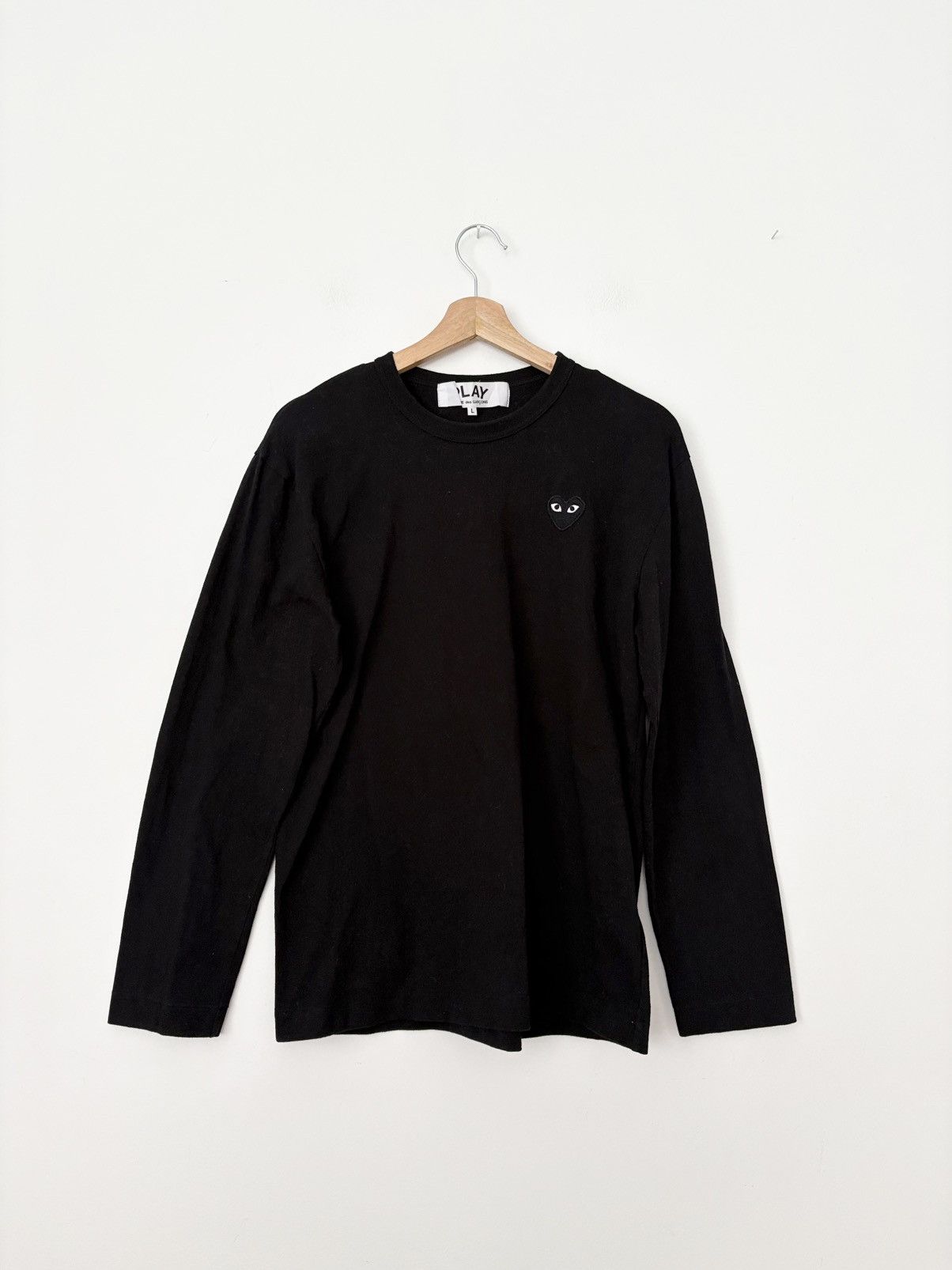 Comme des Garcons PLAY Comme des Garcons PLAY black heart Long sleeve Size US L / EU 52-54 / 3 - 3 Thumbnail
