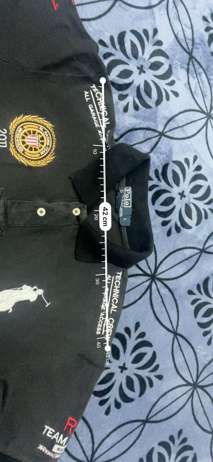 Polo Ralph Lauren × Vintage POLO by Ralph Lauren - United State Racing Team Size US L / EU 52-54 / 3 - 13 Thumbnail