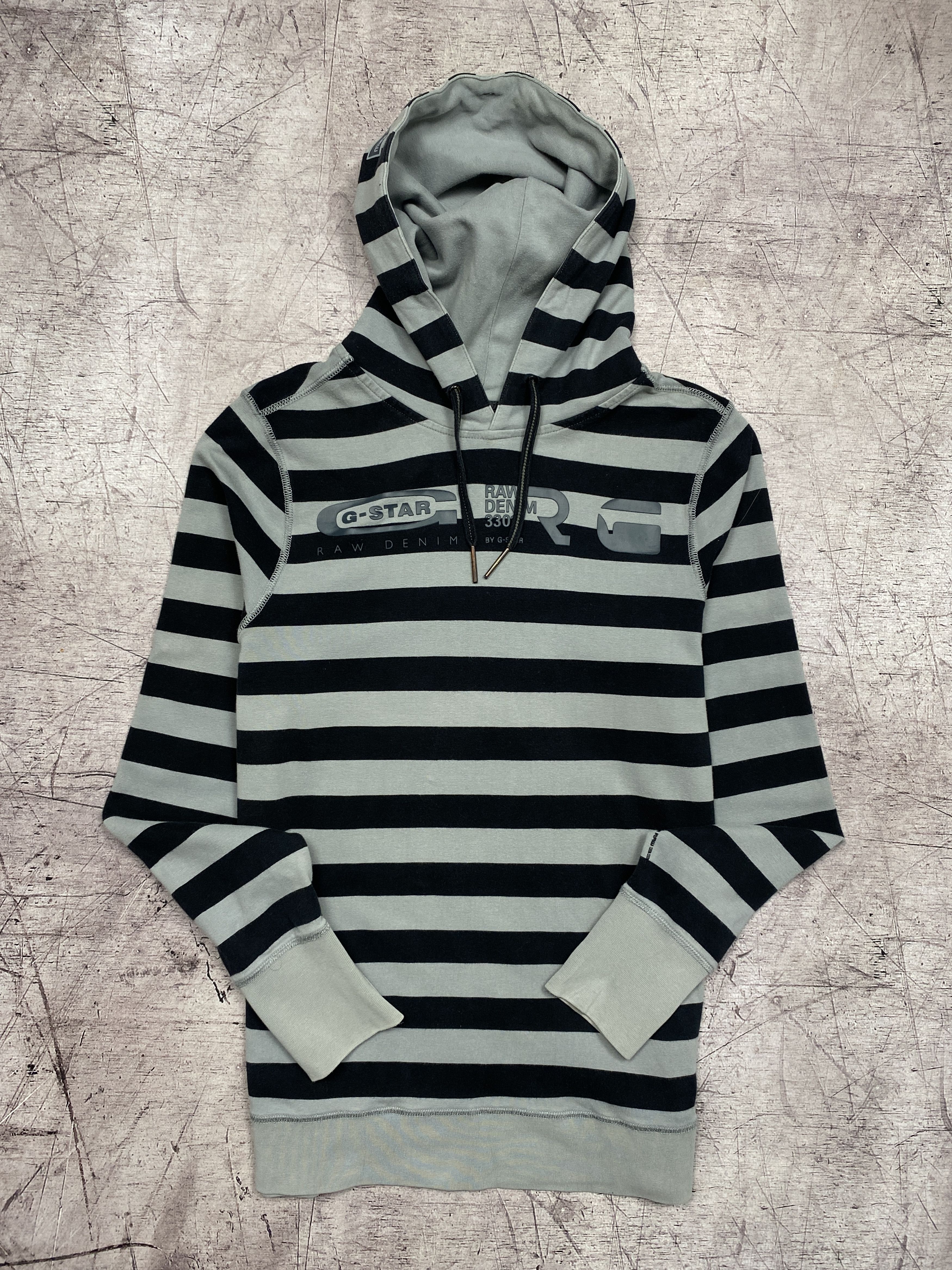G-Star G Star Raw Womens Striped Hoodie Size L / US 10 / IT 46 - 1 Thumbnail