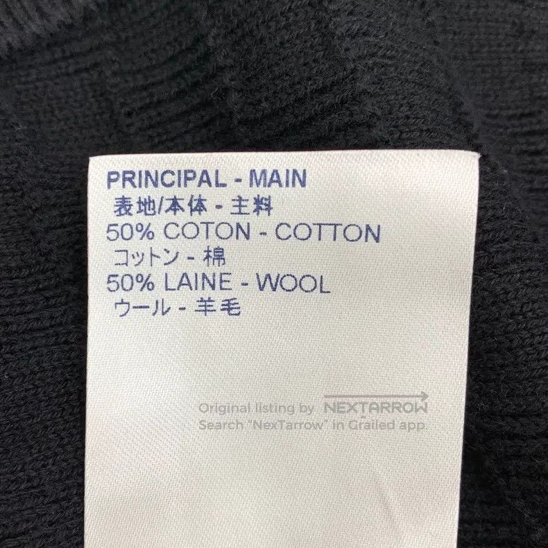 Louis Vuitton Louis Vuitton Black checkerboard cotton crewneck long-slee Size US XS / EU 42 / 0 - 7 Thumbnail