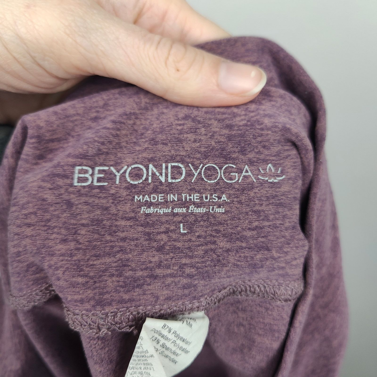 Other Beyond Yoga Spacedye Leggings Womens Large Mauve Pink Size 31" - 9 Thumbnail