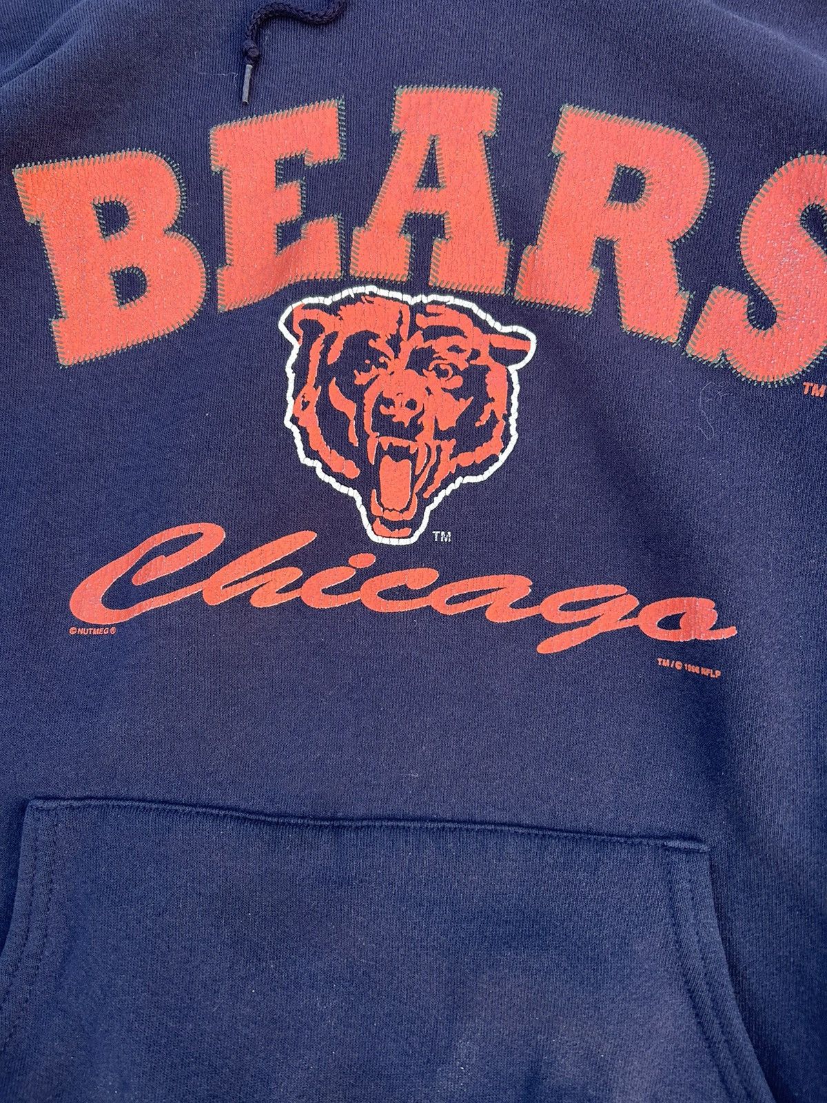 NFL × Nutmeg × Vintage Vintage Chicago Bears sweatshirt Size US L / EU 52-54 / 3 - 2 Thumbnail