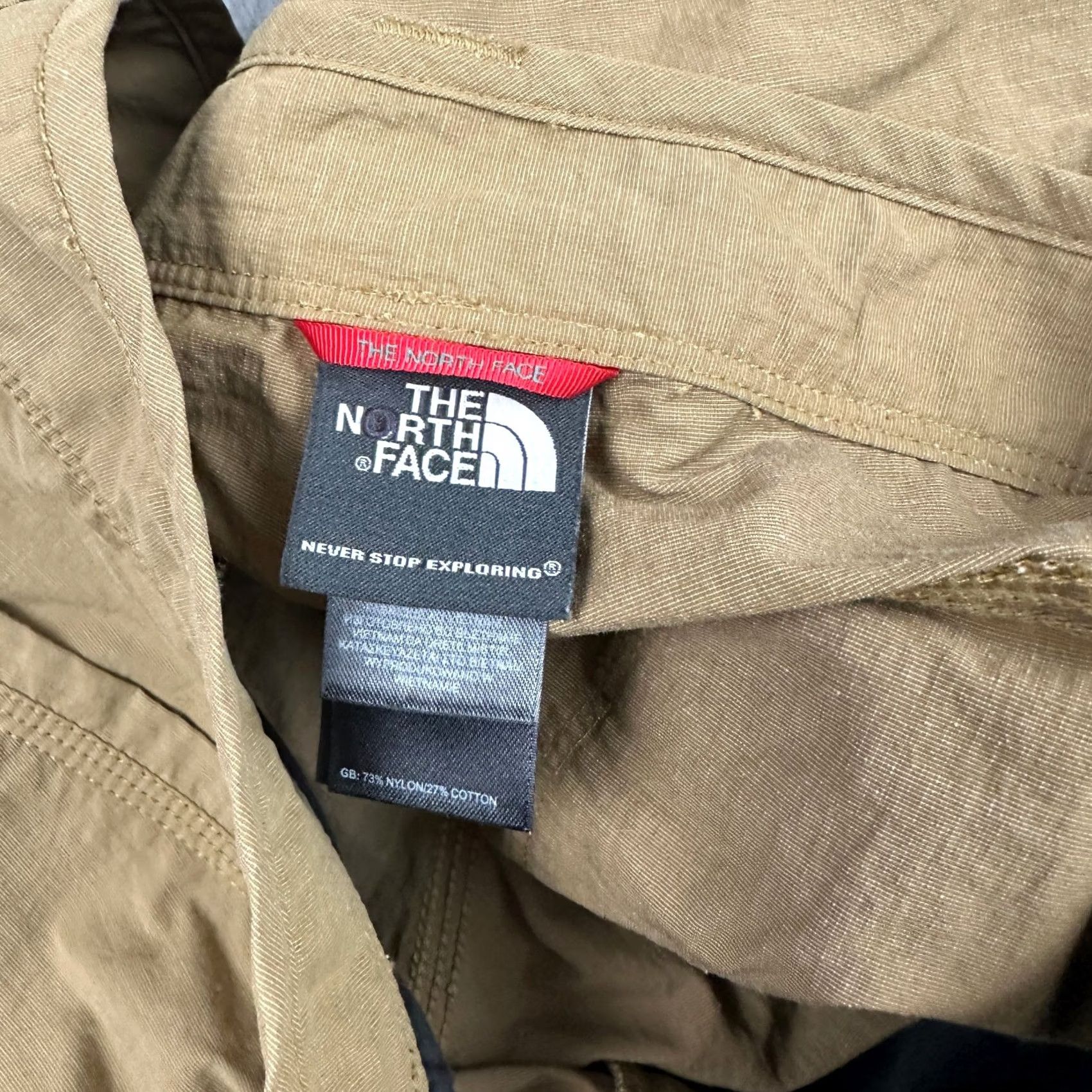 The North Face The North Face Pants Men 32 Brown Paramount Peak Convertible Hiking Cargo Size US 32 / EU 48 - 5 Thumbnail