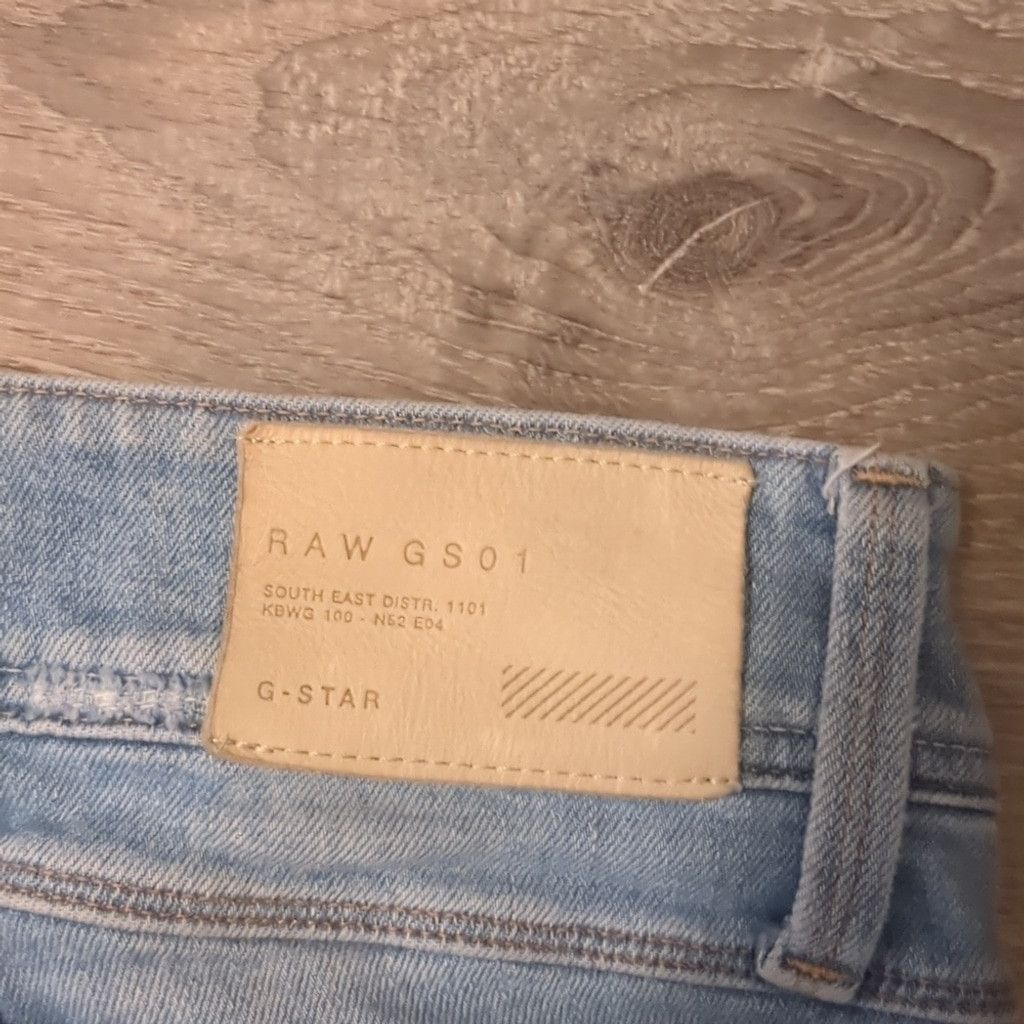 G-Star G-star raw distressed raw hem Lynn skinny jeans size 28 Size 28" / US 6 / IT 42 - 9 Thumbnail
