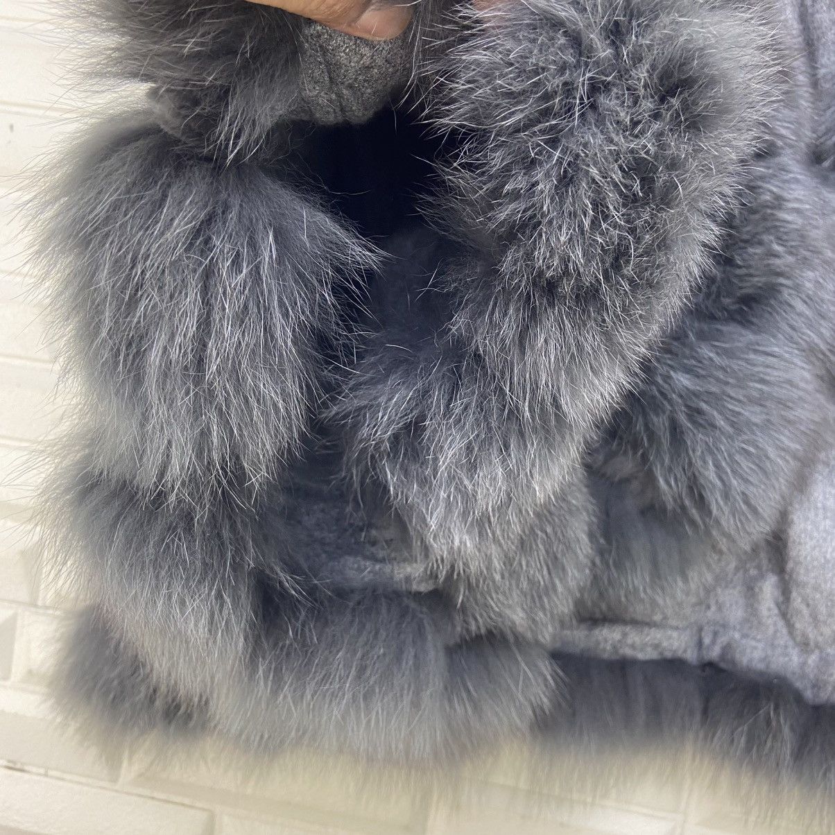 Sagafurs Saga Furs Blue Fox & Rabbit Ponchos Size M / US 6-8 / IT 42-44 - 13 Thumbnail