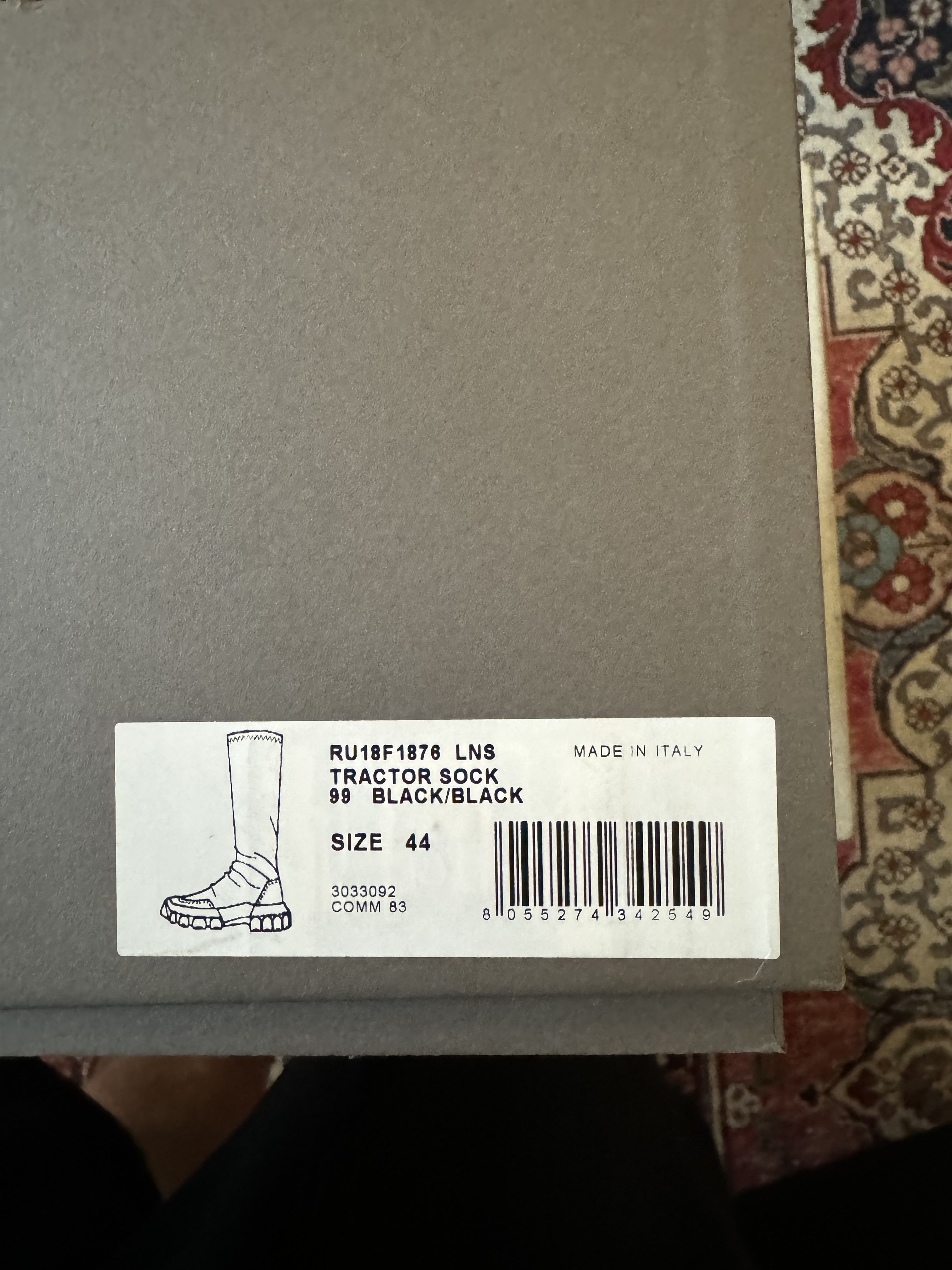 Rick Owens Rick Owens Tractor Lamb Leather High Boots Size US 11 / EU 44 - 8 Thumbnail