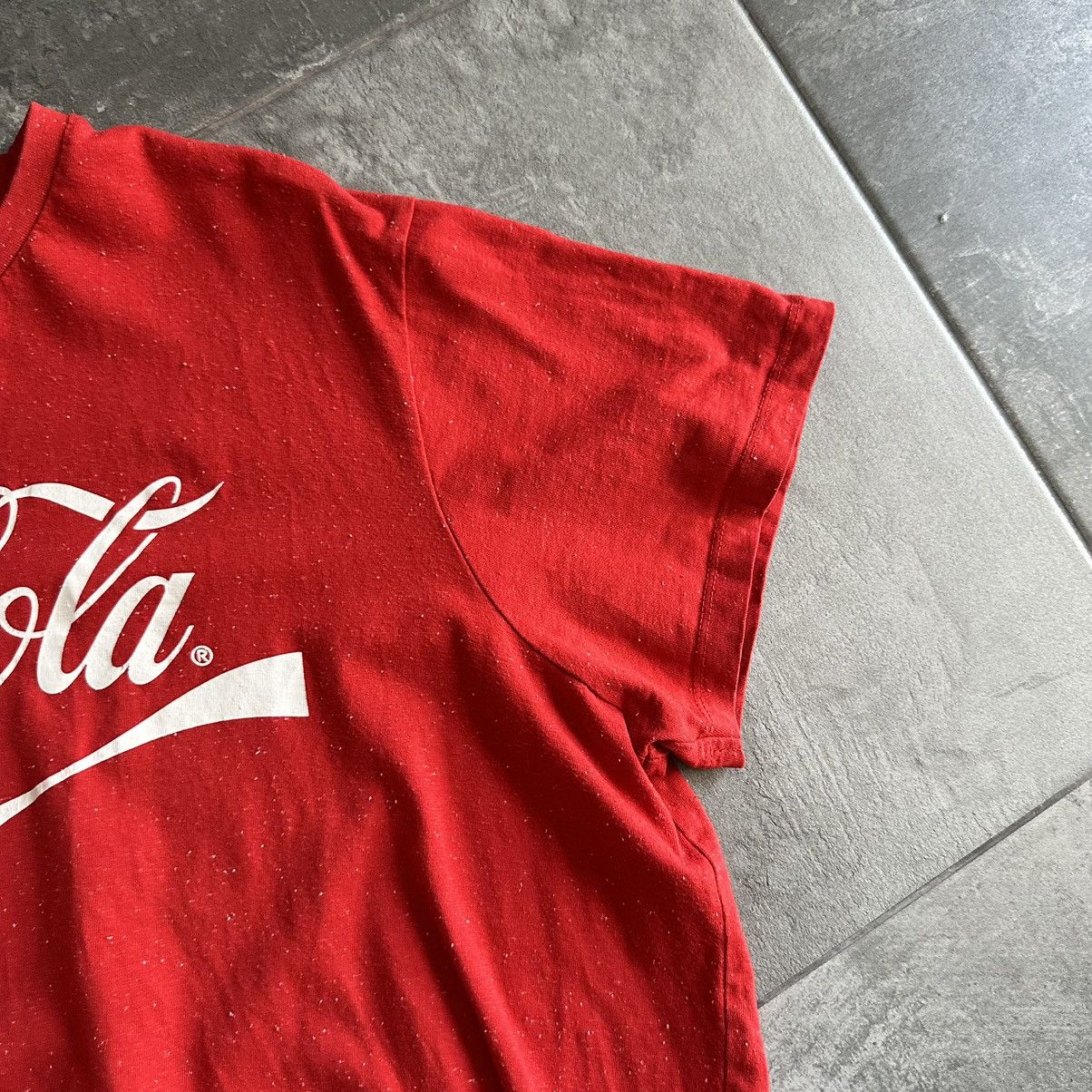 Coca Cola × Vintage Vintage T-shirts Coca-Cola Big Logo Distressed Y2K Style USA Size US XXL / EU 58 / 5 - 10 Thumbnail