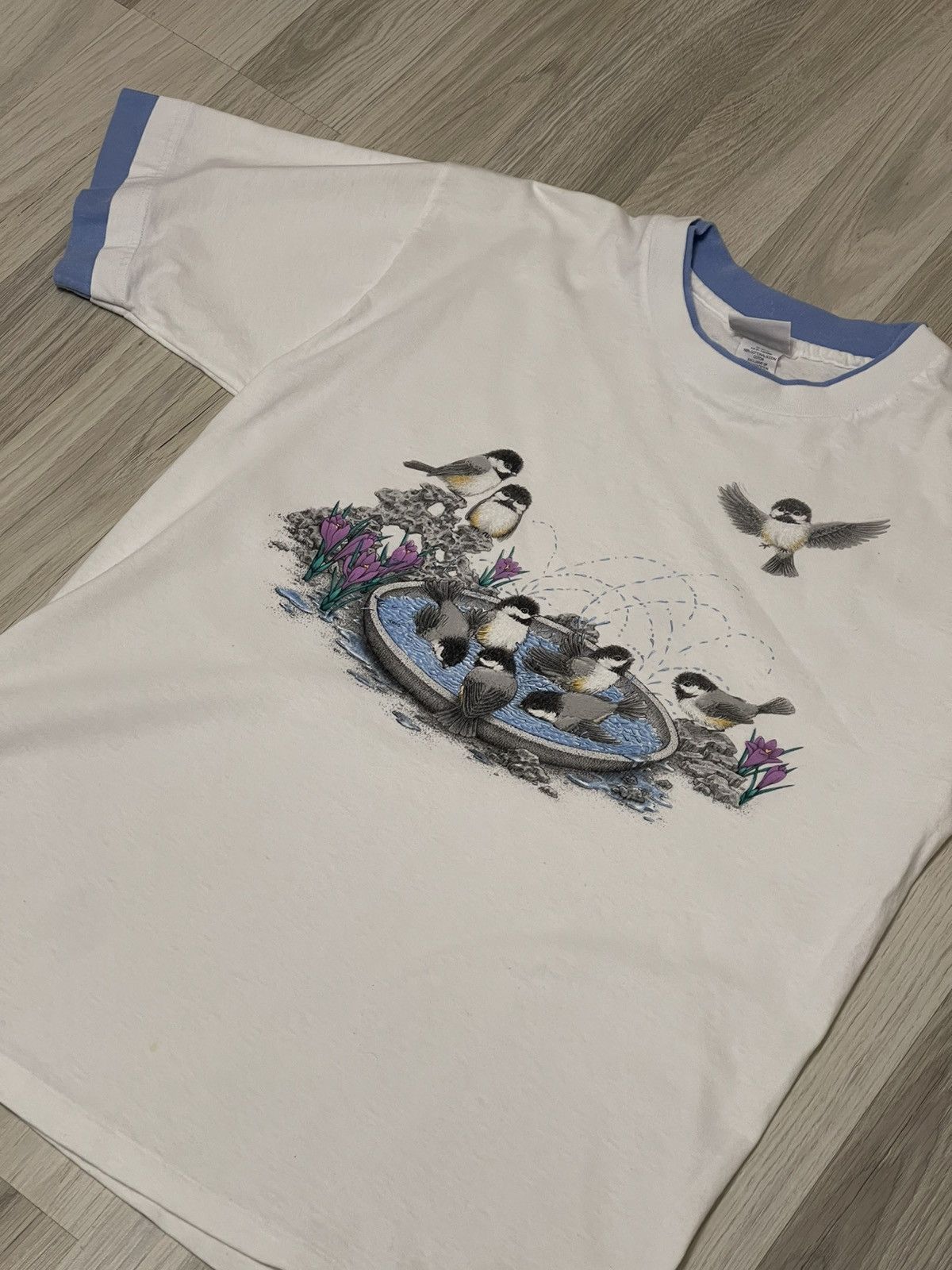 Vintage Vintage 90s Birds Shirt Size US L / EU 52-54 / 3 - 3 Thumbnail